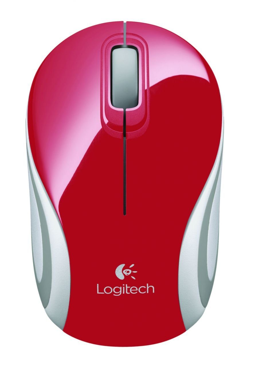 Bestellen Sie Artikel im Ausland! Logitech M187 Maus rot