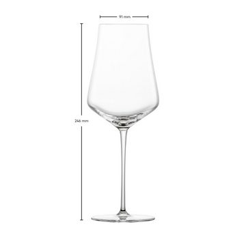 Zwiesel Glas Weinglas Duo Allround Weingläser 548 ml 2er Set, Glas