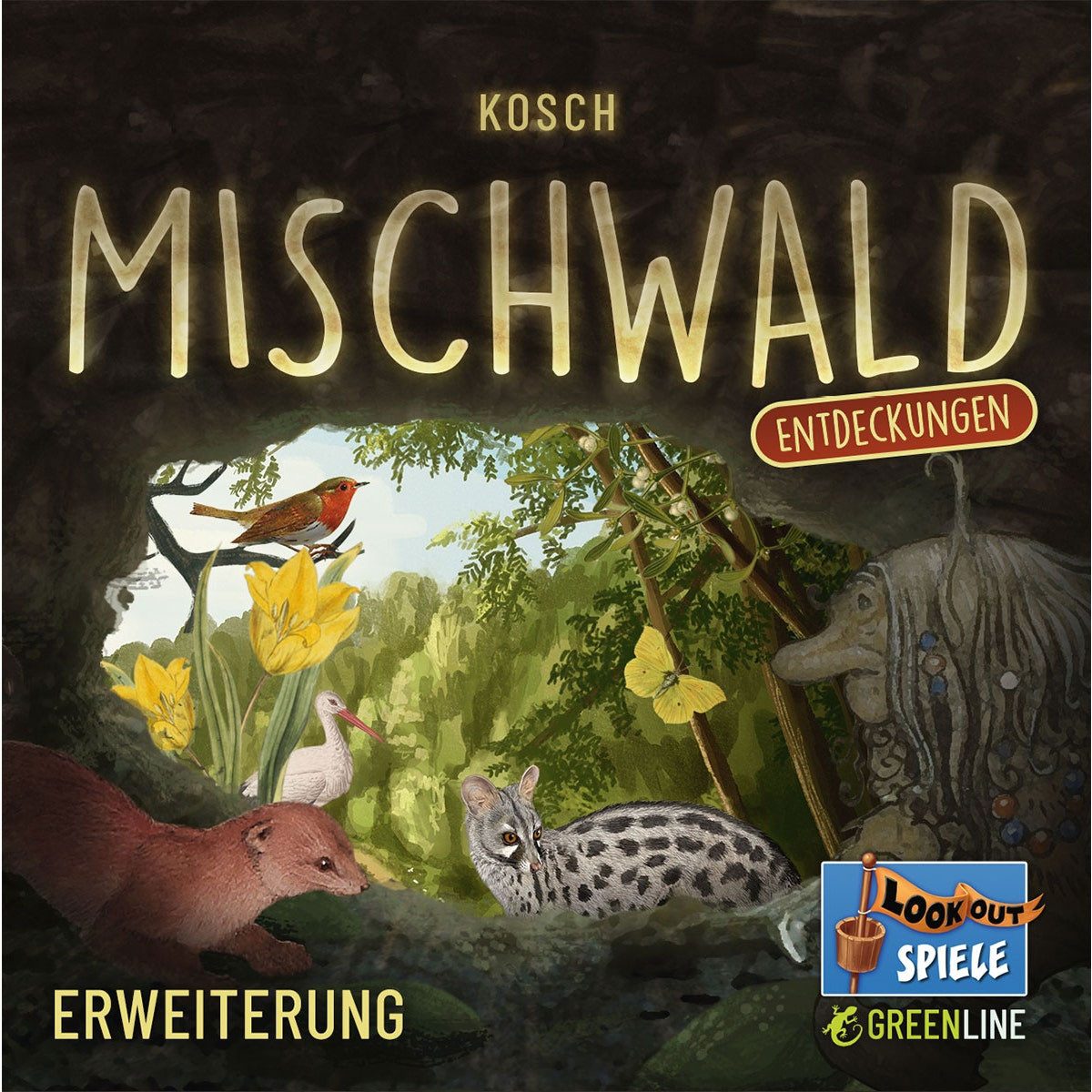 Lookout-Games Spiel Mischwald Entdeckungen (DE) - Erweiterung