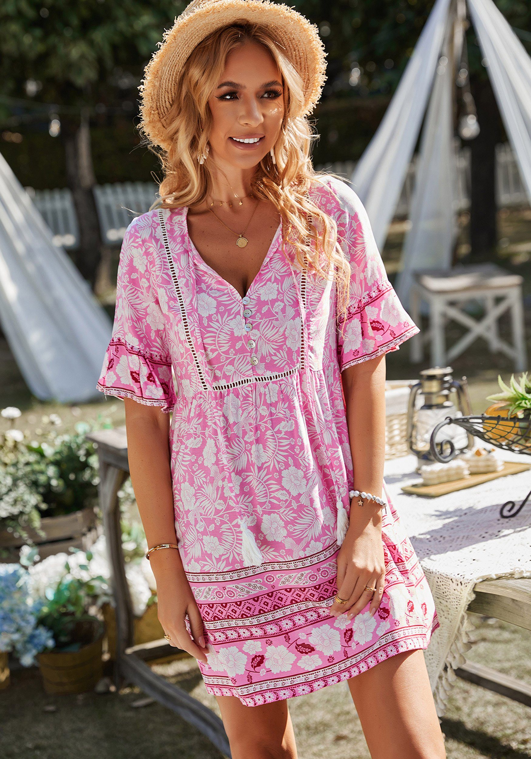 Rosa Sommerkleider für Damen online kaufen | OTTO