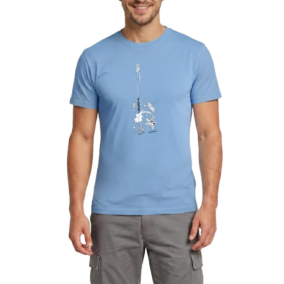 Spreadshirt T-Shirt Asterix & Obelix - Asterix Tchac Männer T-Shirt (1-tlg)