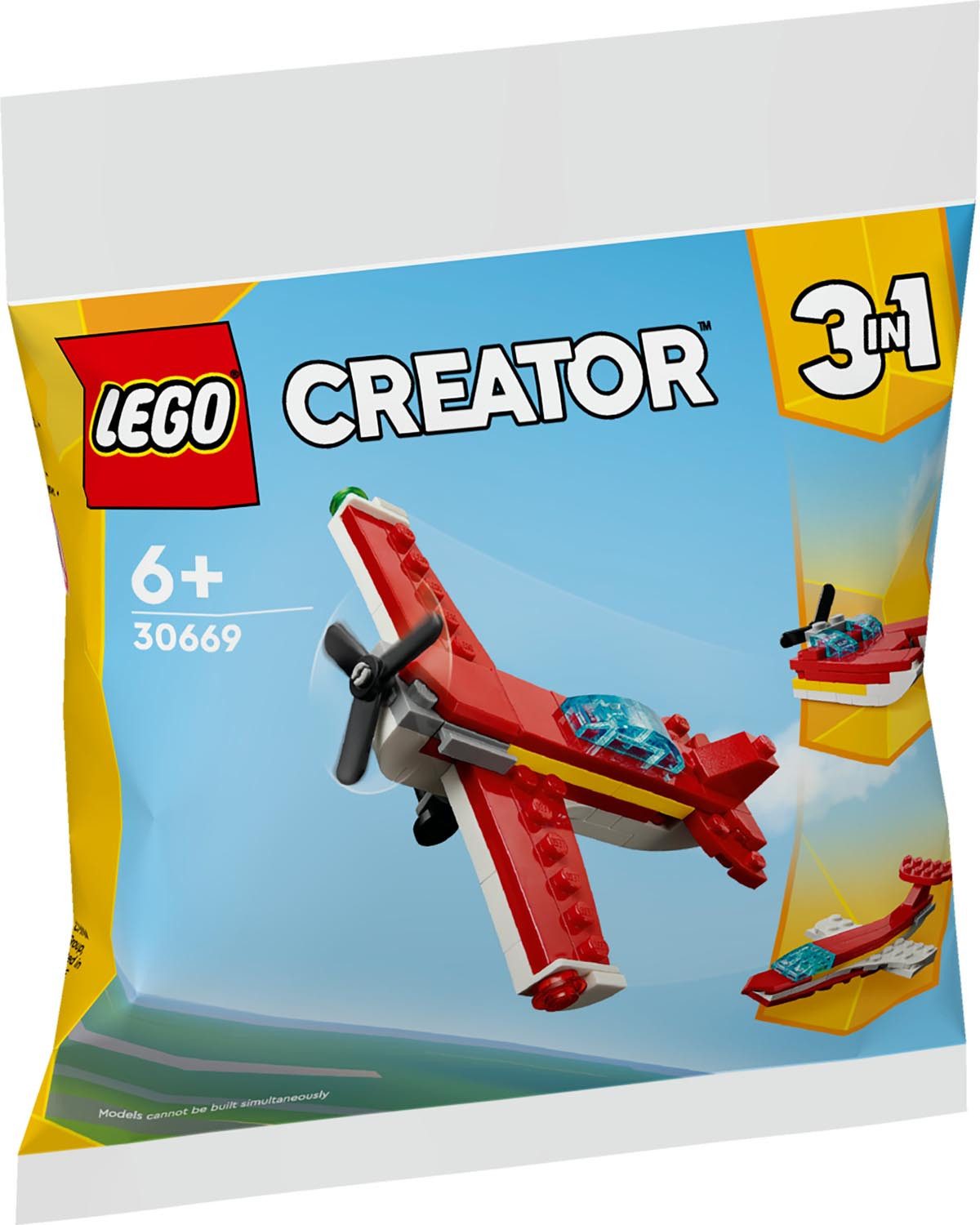 LEGO® Konstruktions-Spielset LEGO 30669 Creator - Legendärer roter Flieger (Recruitment Bag)