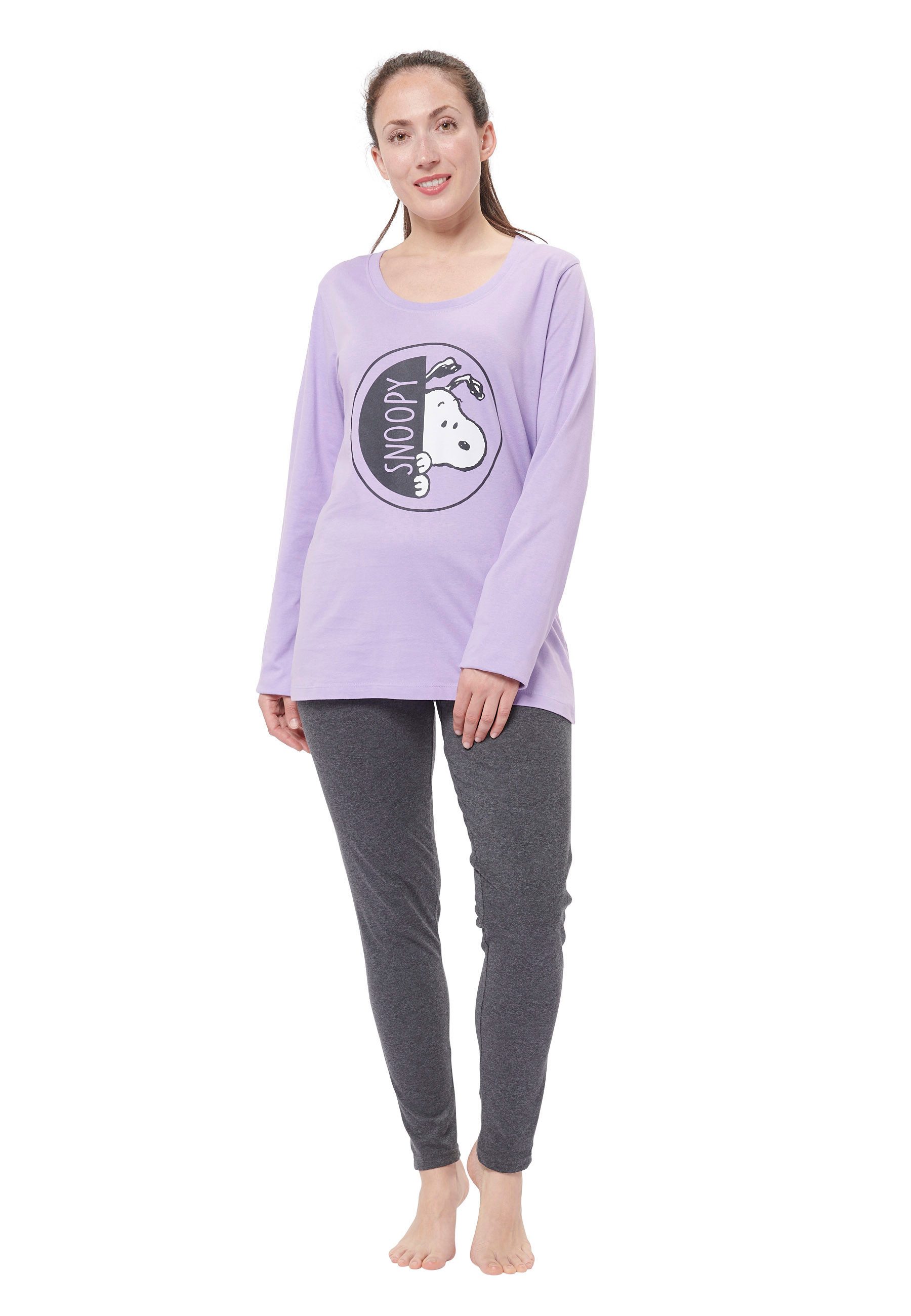 United Labels® Schlafanzug Peanuts Snoopy - Set