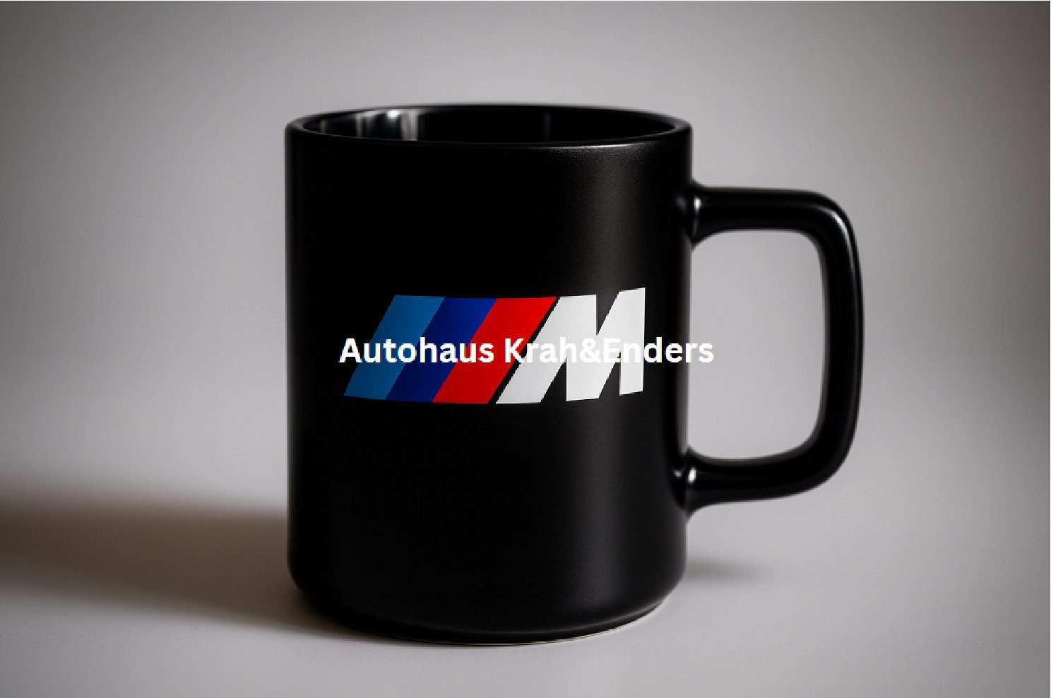 BMW Tasse 2x BMW M Logo Tasse Kaffebecher Kaffeetasse Doppelpack Becher, 1-tlg.