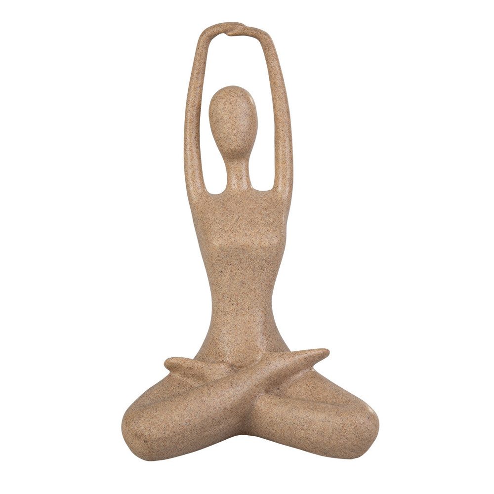MICA Dekofigur Yogafigur sitzend - braun günstig online kaufen