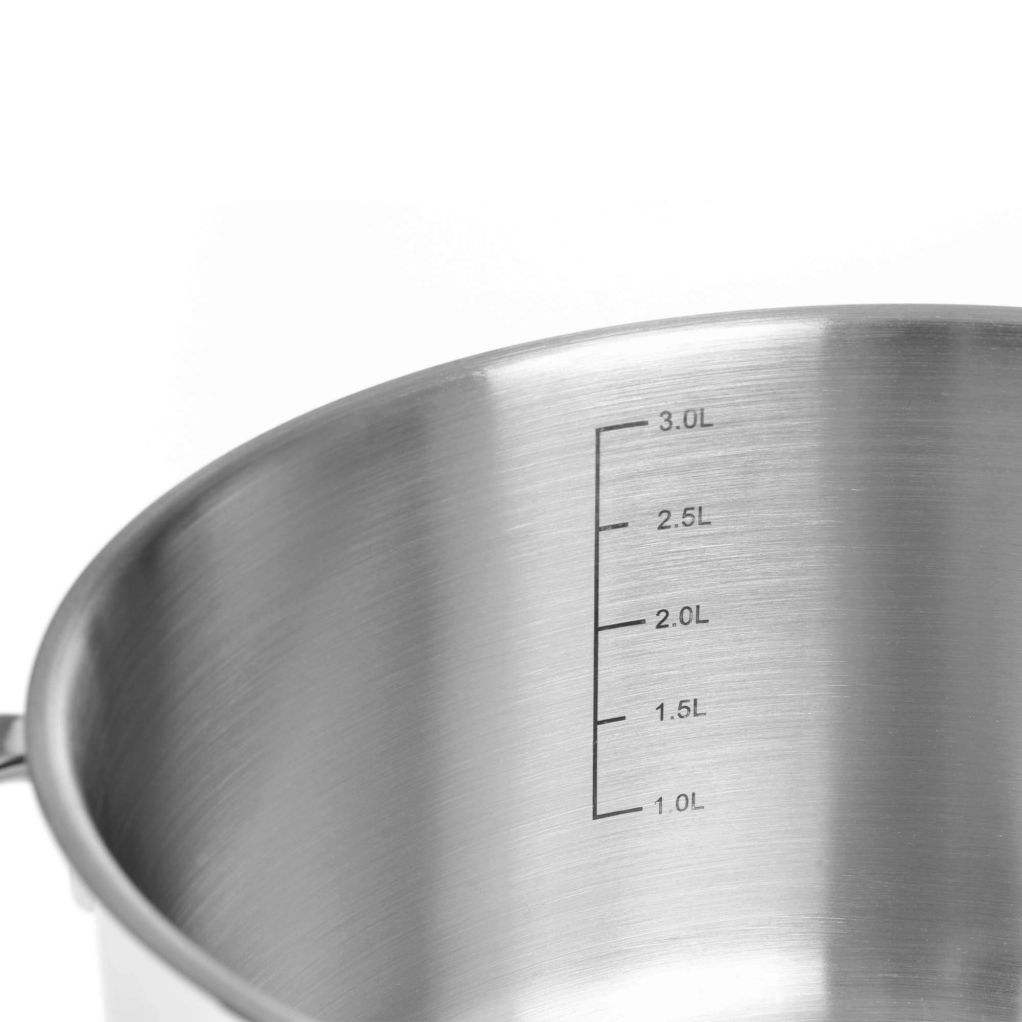 GRÄWE Kochtopf GRÄWE Topfset 16, 20 und 24 cm Kochtopf, Serie PRO-LINE