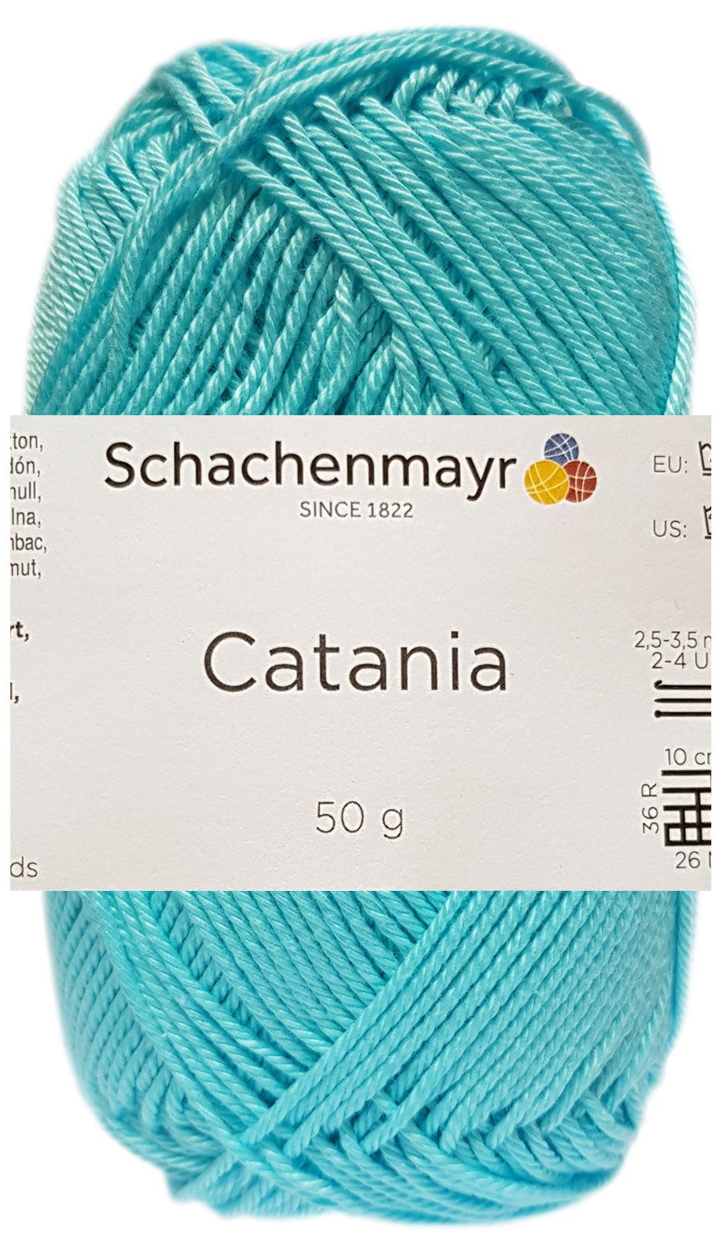Schachenmayr 50 Gramm Schachenmayr Catania Farbauswahl Bastelgarn, 125 m