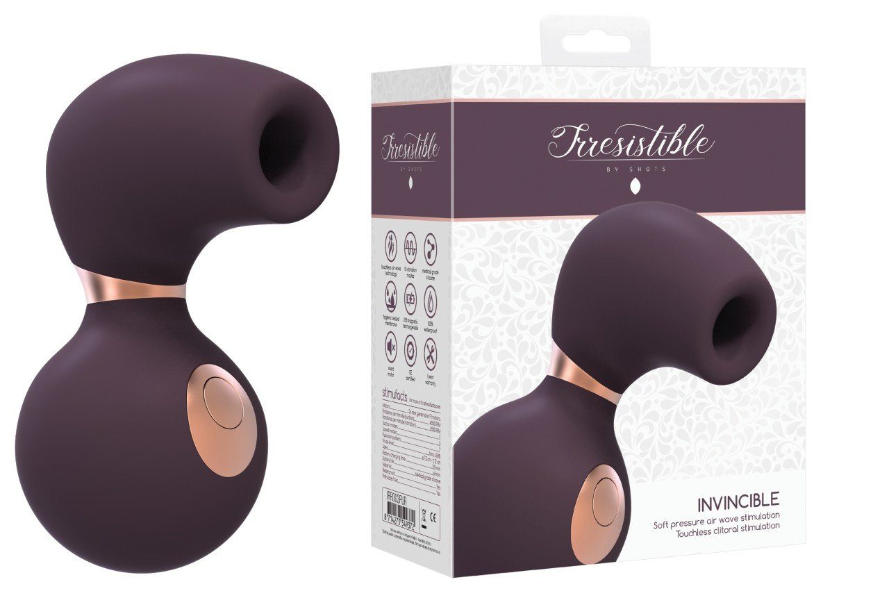 Irresistible Auflege-Vibrator IRRESISTIBLE Invincible - (div. Farben) Purple | Auflege-Vibratoren