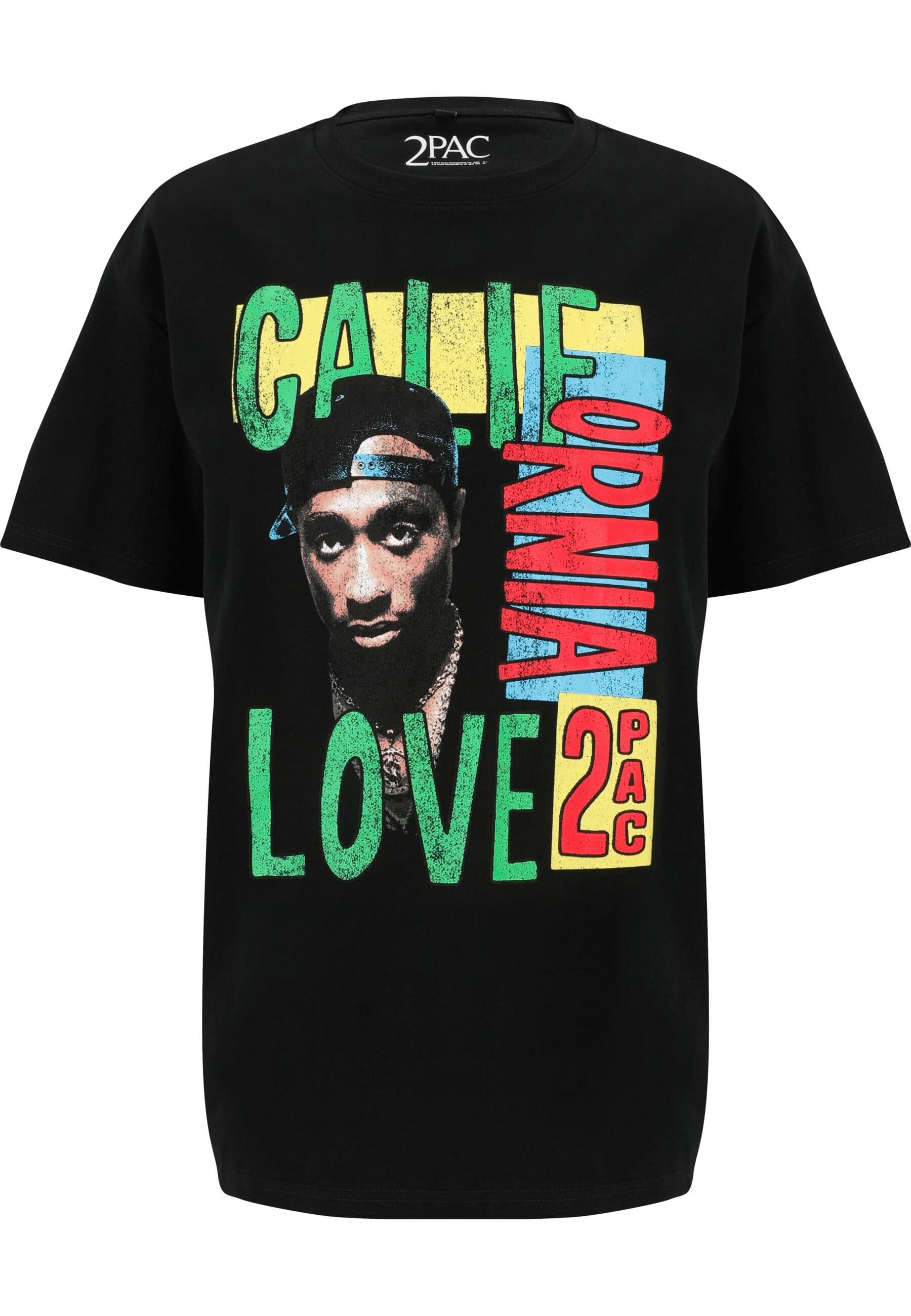 MisterTee T-Shirt MisterTee Herren Tupac California Love Retro Oversize Tee (1-tlg)