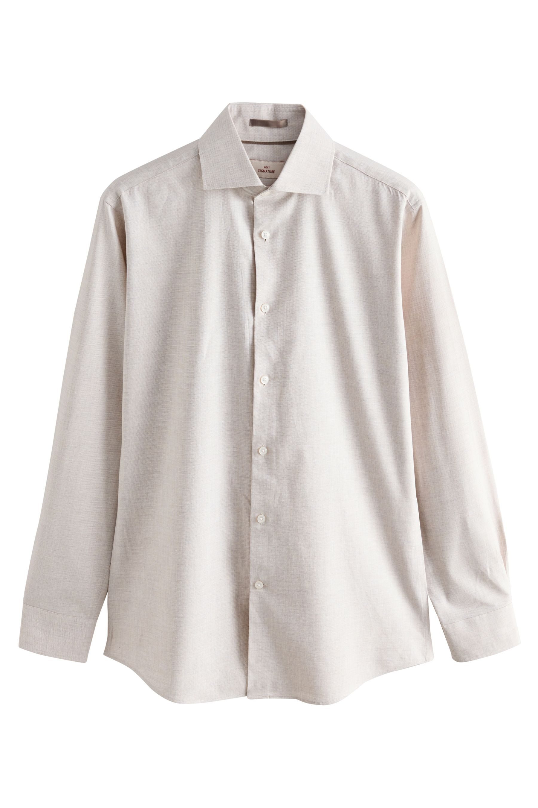Langarmhemd Signature Slim Fit Langarmhemd aus Baumwolle