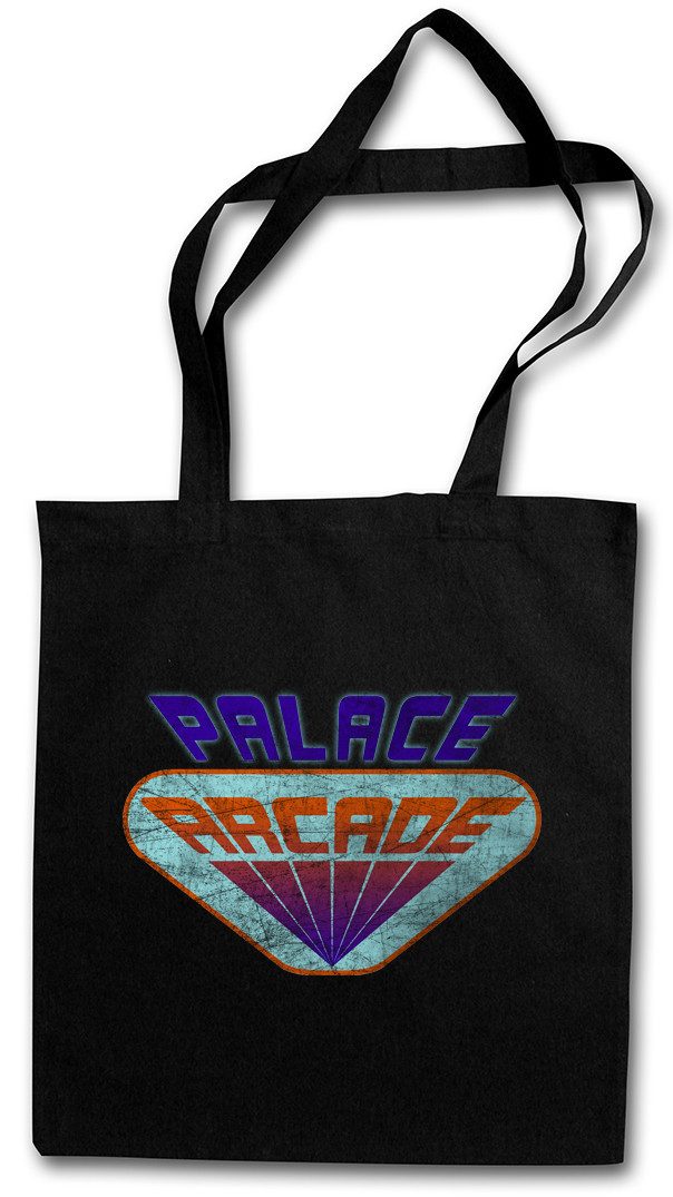 Beuteltasche Gaming Palace Stofftasche Logo Arcade Stranger Games Gaming Things 80s
