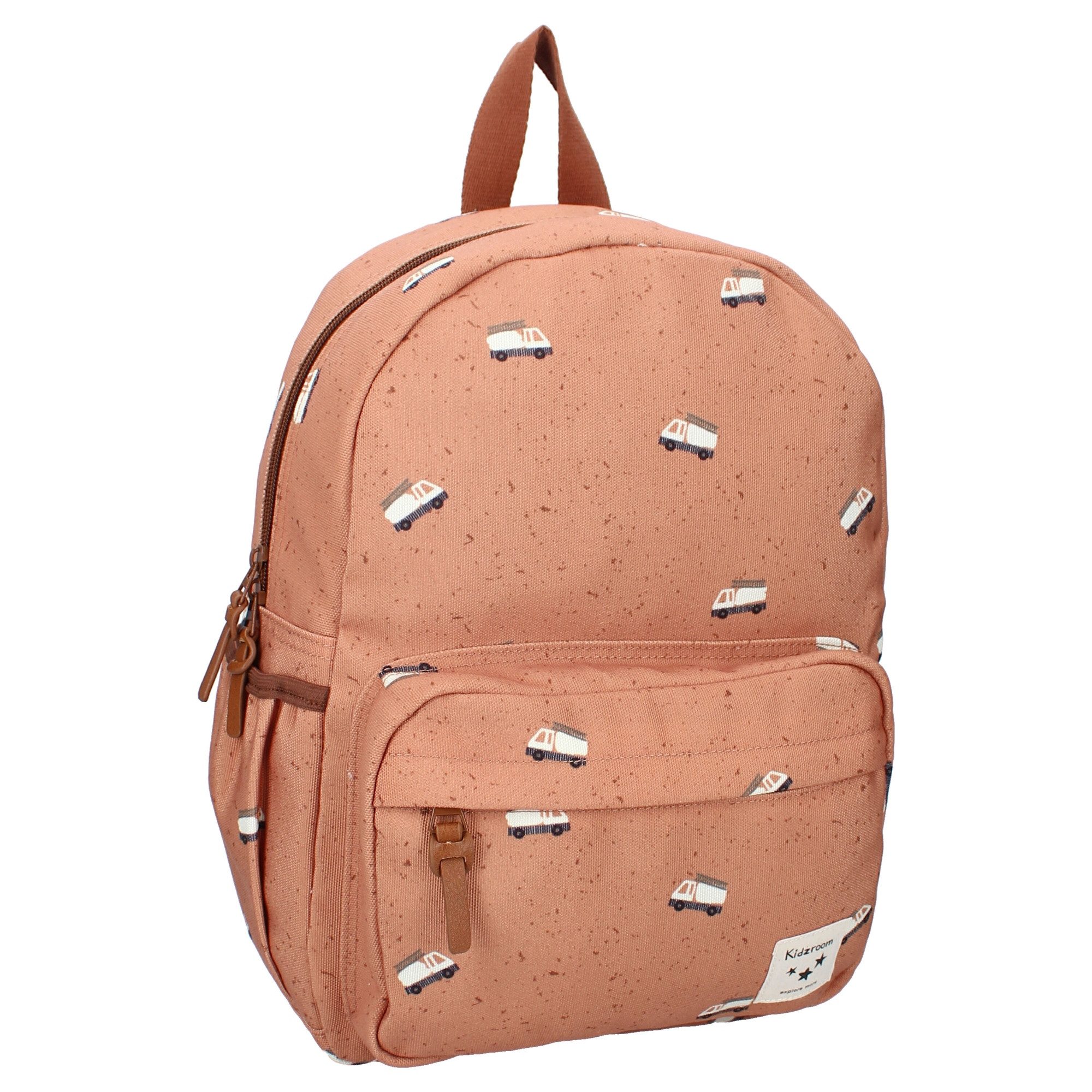 Vadobag Cityrucksack Turin Enchanted Memories, mit Feuerwehrautos als Allover-Print