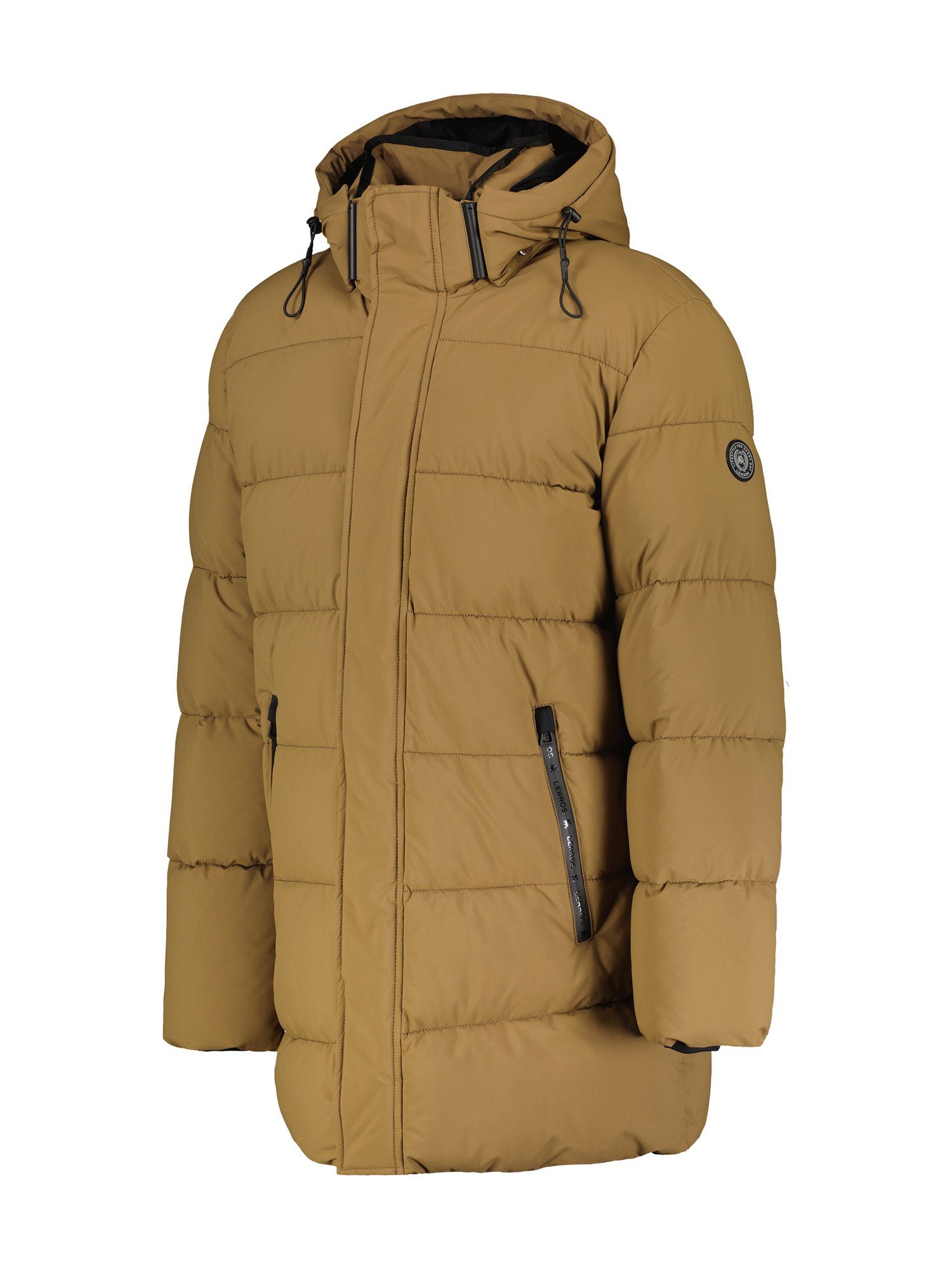 gesteppt LERROS Outdoorjacke BROWN Longjacket, LERROS