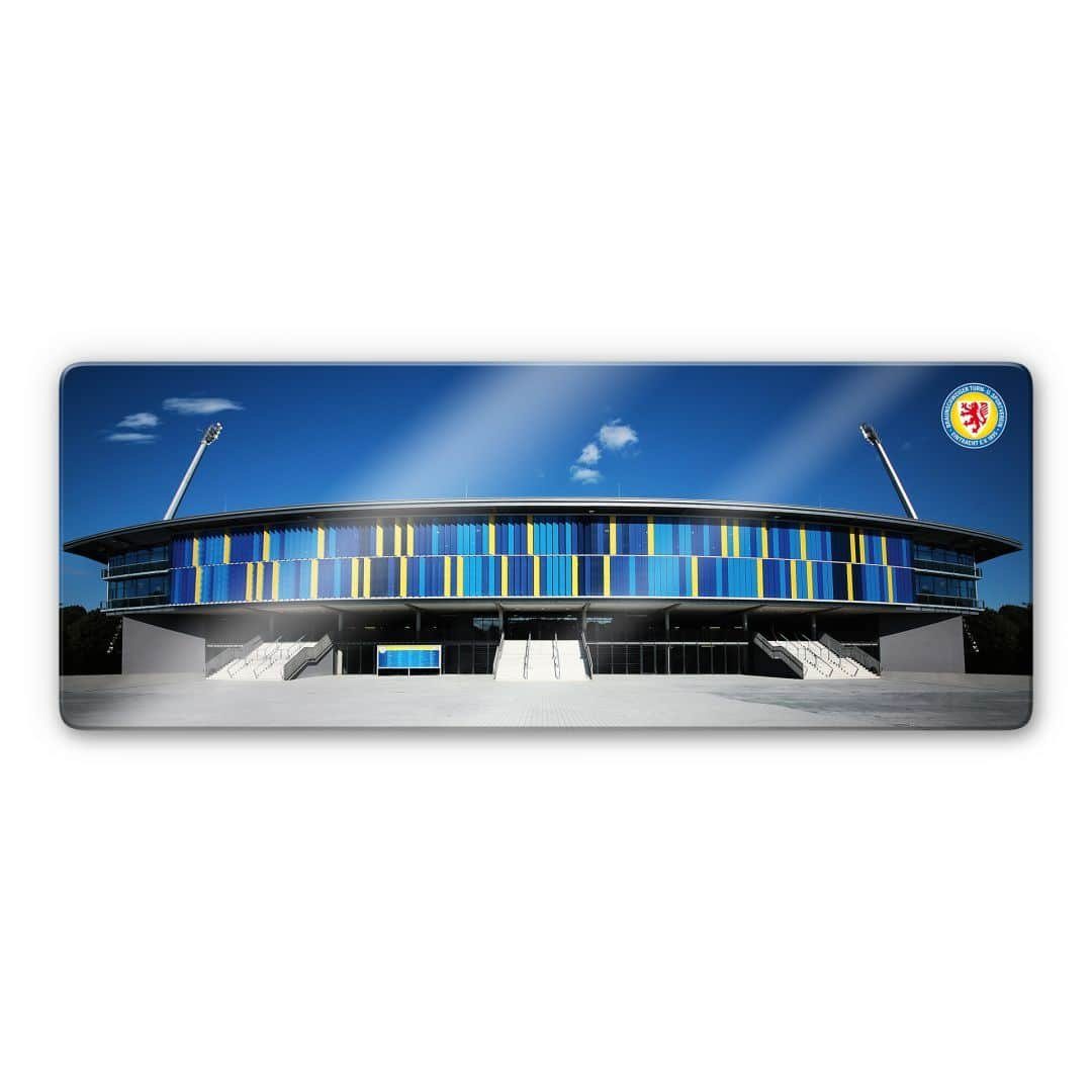 Eintracht Braunschweig Gemälde Fußball Glasbild Modern Eintracht Braunschweig Stadion, Sportverein Deko Bilder