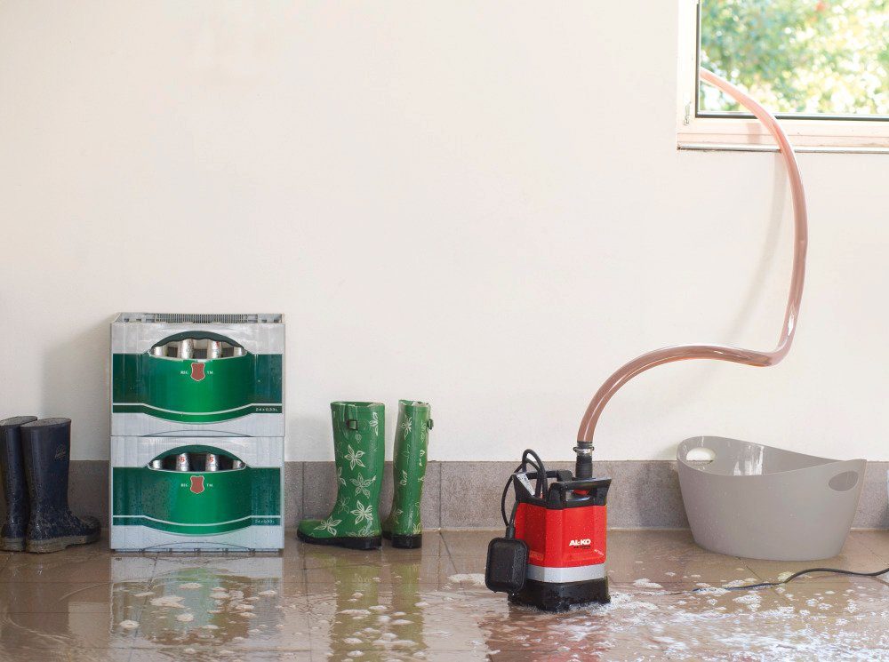 AL-KO Klarwasserpumpe SUB 12000 DS Comfort, 9.500 l/h max. Fördermenge