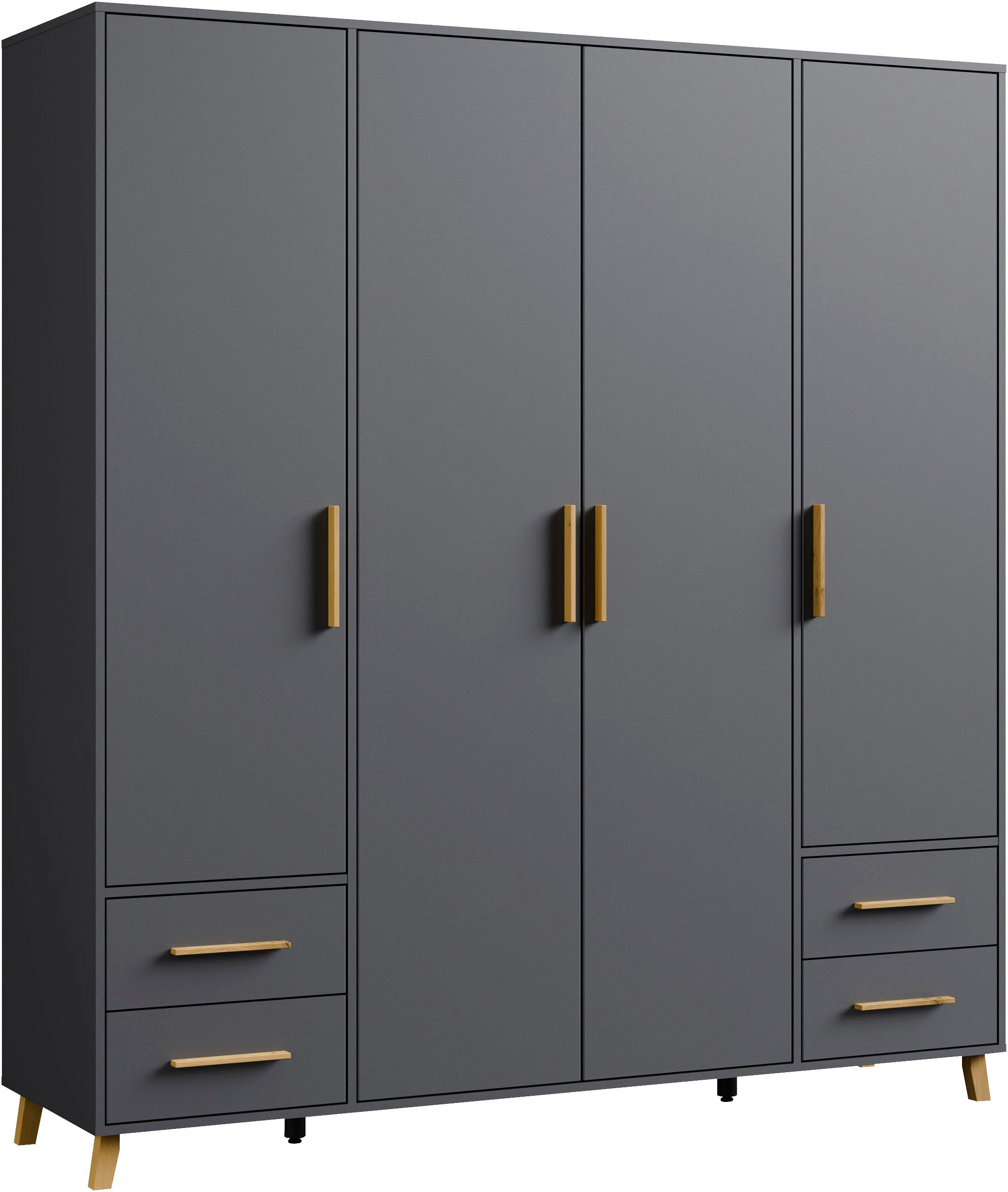 rauch Drehtürenschrank "Kleiderschrank Schrank Garderobe Wäscheschrank SHIN günstig online kaufen