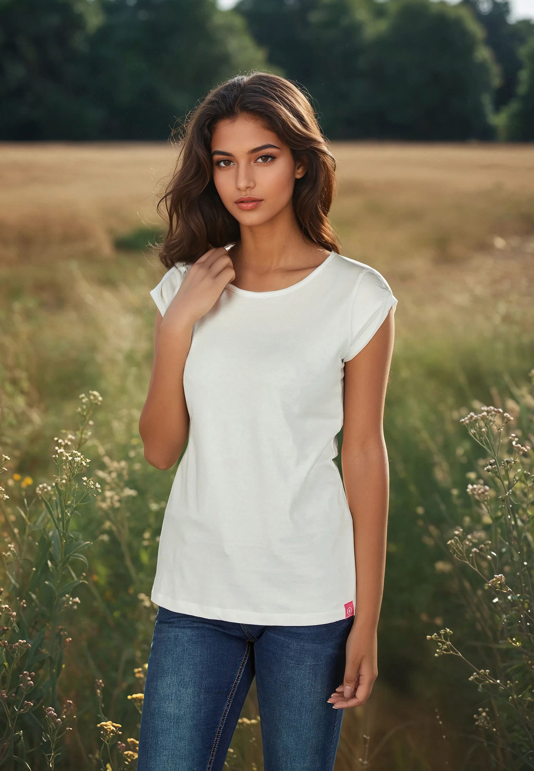 salzhaut T-Shirt BIIKE Damen Tailliert Der günstig online kaufen