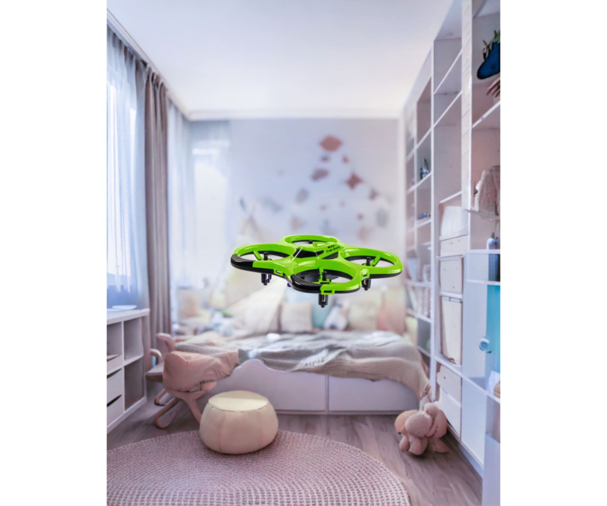 CARSON RC-Quadrocopter Carson RC Cyber Drone IR RTF grün