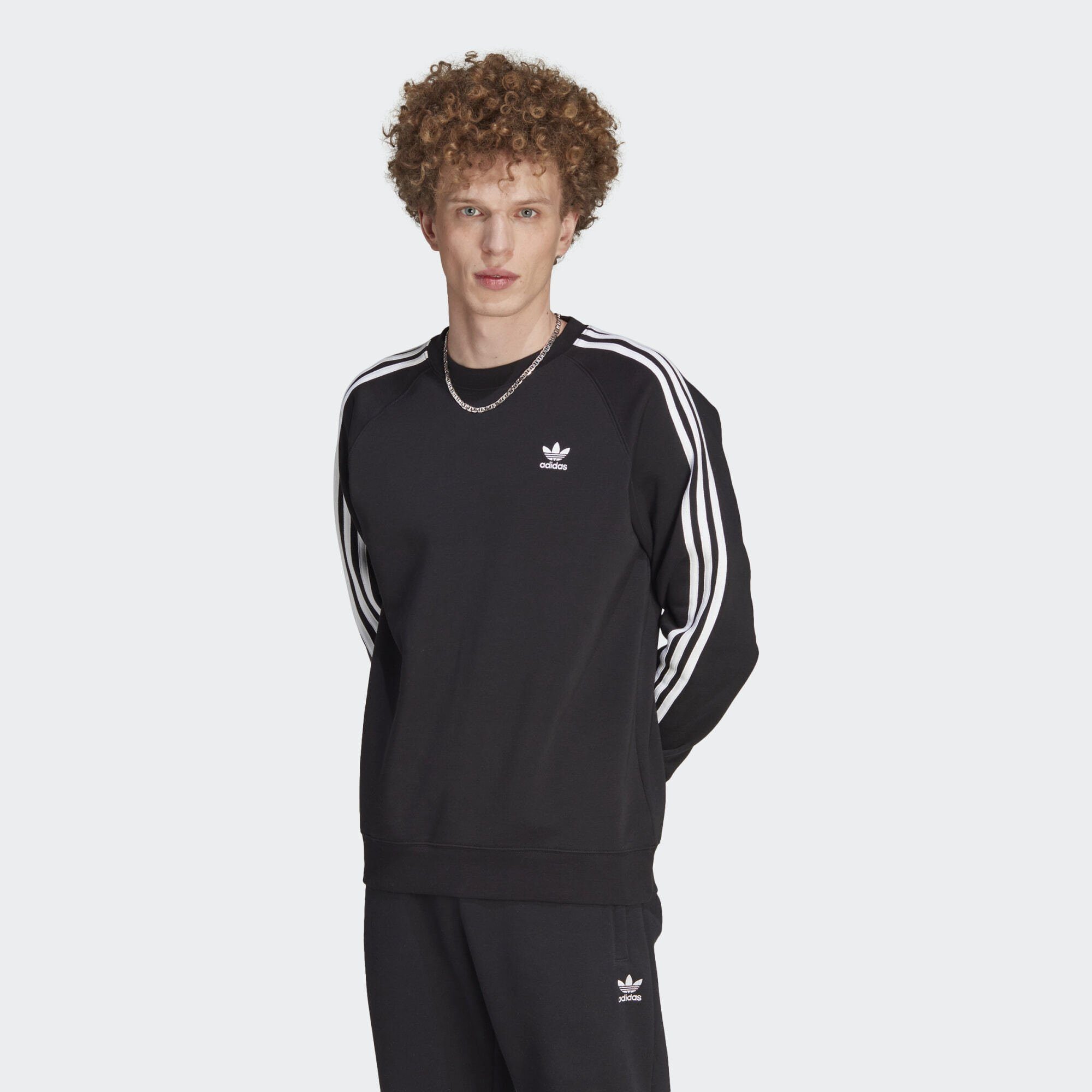 adidas Originals Lauftop ADICOLOR CLASSICS 3-STREIFEN SWEATSHIRT (1-tlg) günstig online kaufen