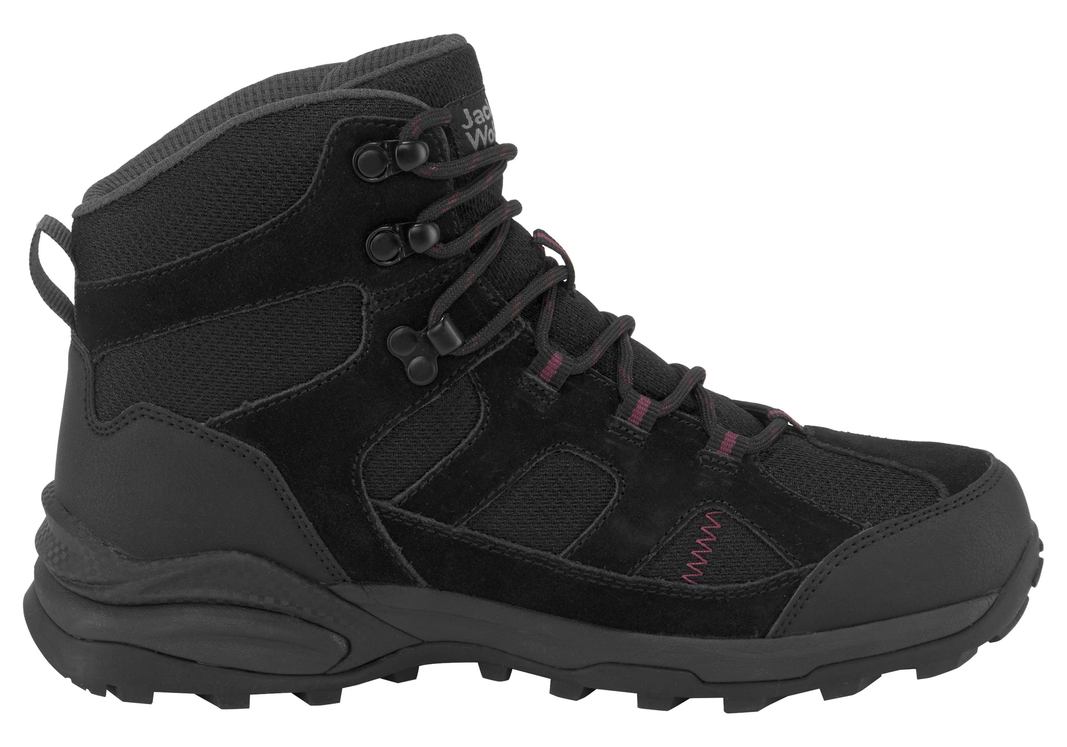 Jack Wolfskin TRAIL HIKER TEXAPORE MID W Wanderschuh wasserdicht, Trekkingschuh