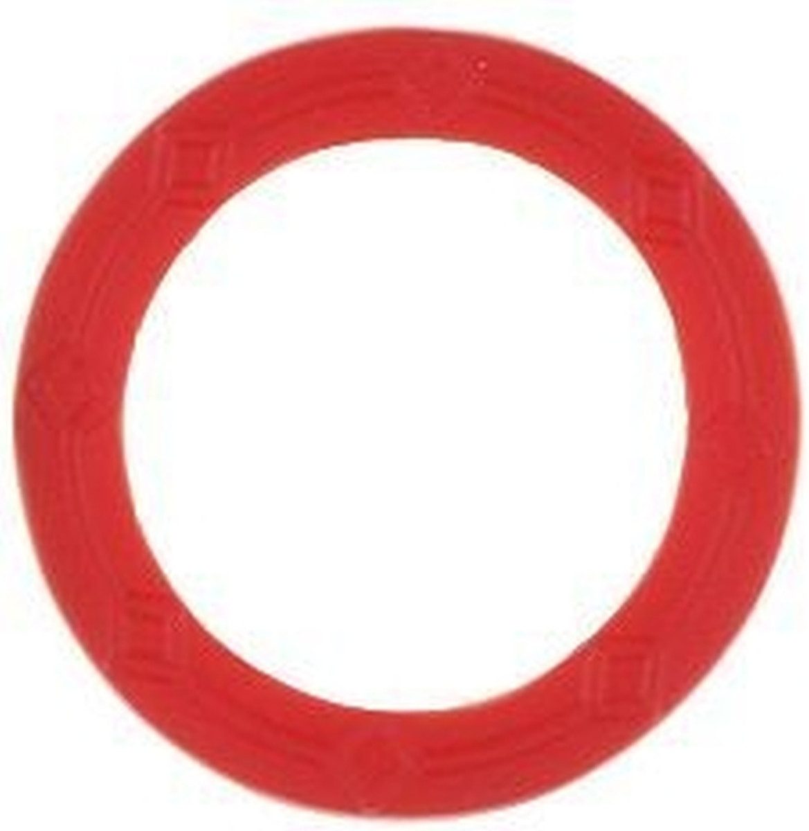Schlüsselanhänger Schlüsselkennringe Kunststoff VE=100 Stück rot (50 Stück)