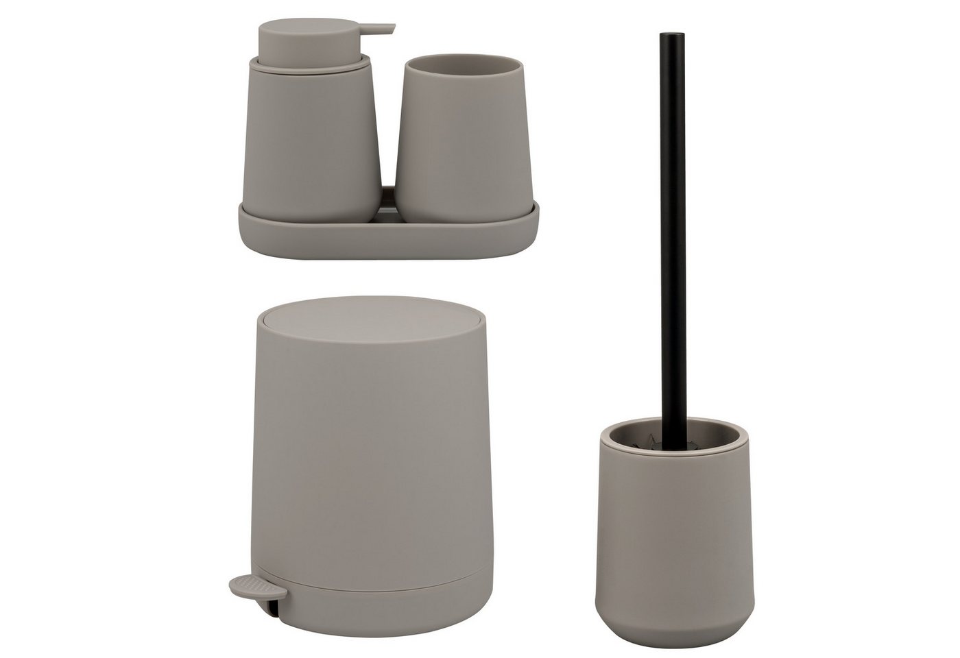 eluno Badaccessoire-Set TESERO 5tlg. Soft-Touch, 5 tlg.