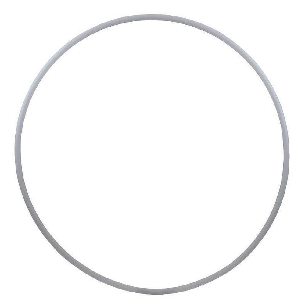 Hoopomania Hula-Hoop-Reifen Hula Hoop Reifen für Kinder, Durchmesser 60cm in weiss