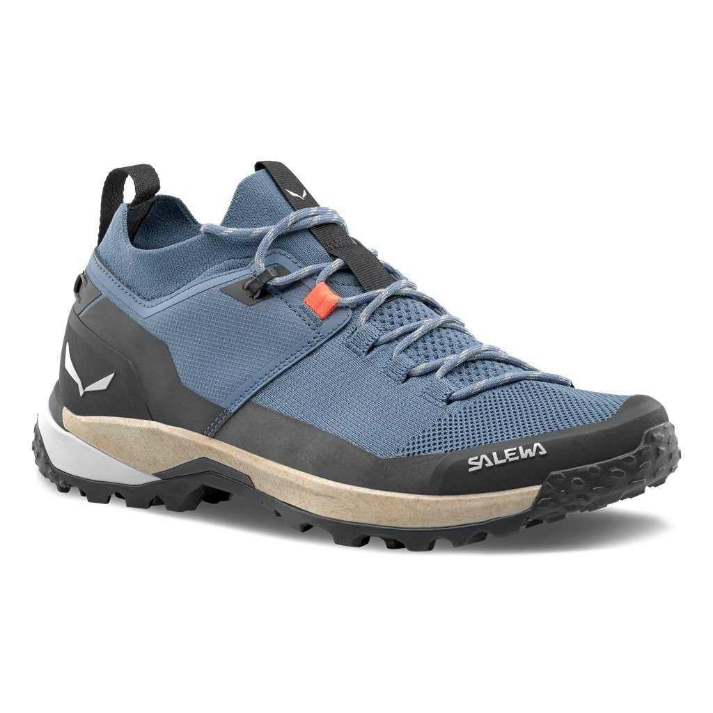 Salewa Puez Knit Powertex (Trekking, wasserdicht) javablau/schwarz Herren Wanderschuh