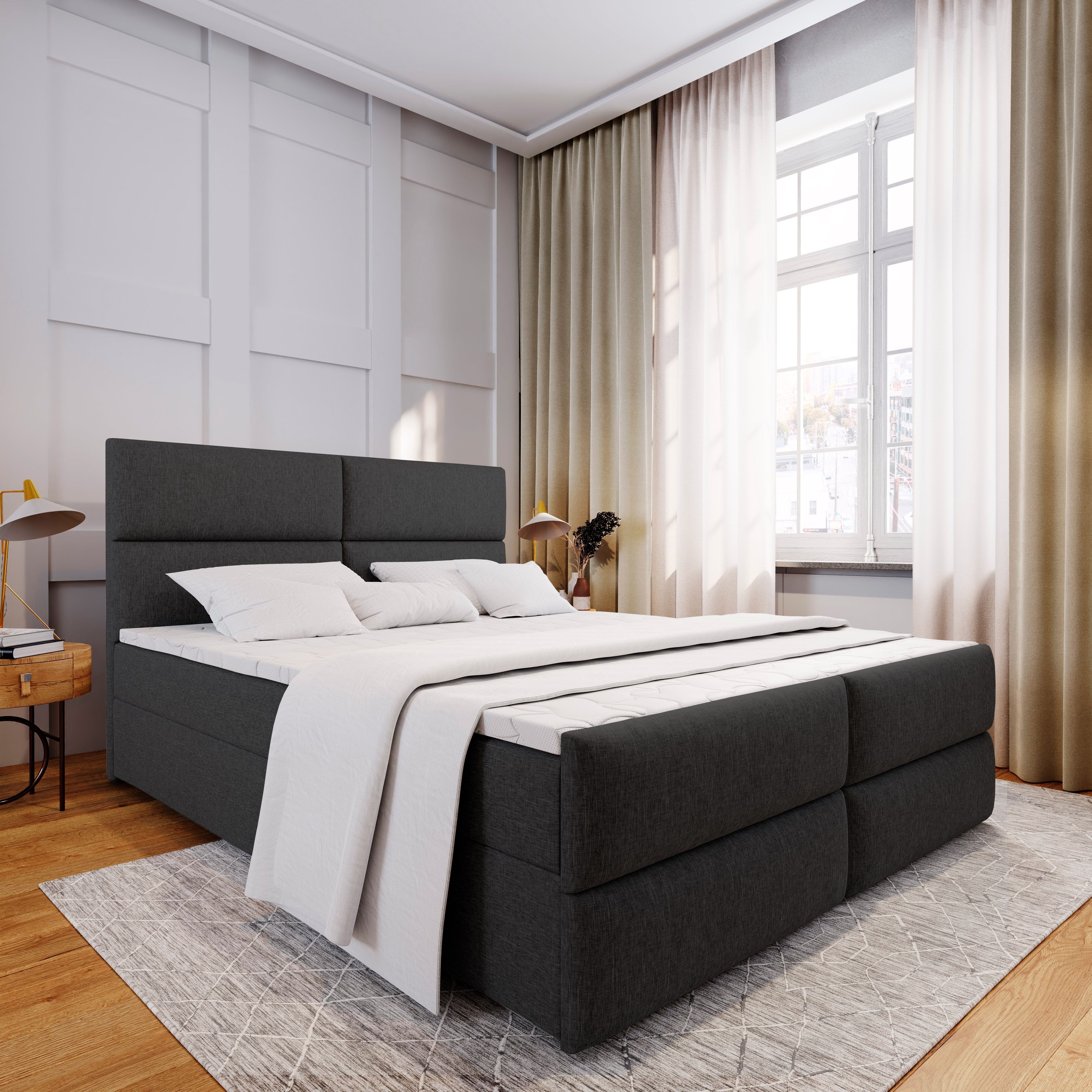 Masseno Boxbett MULEN 180x200 cm mit günstig online kaufen