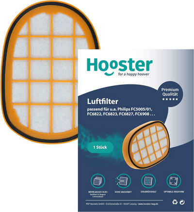 Hooster Luftfilter 1 HEPA Filter kompatibel mit Philips SpeedPro Max, Akkusauger 7000 und 8000 Serie, ersetzt FC5005/01