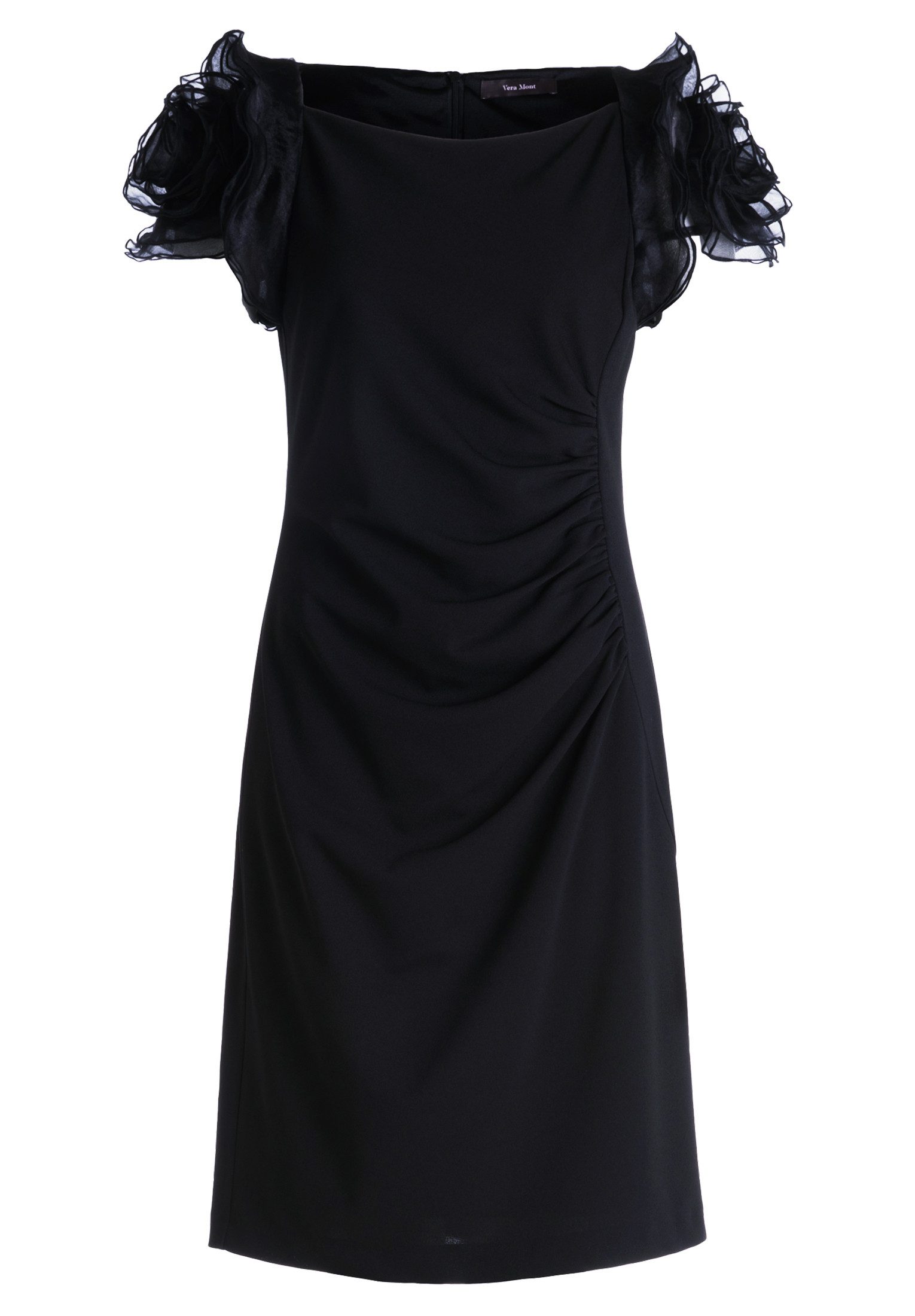 Vera Mont Cocktailkleid Damen Cocktailkleid mit Raffung günstig online kaufen