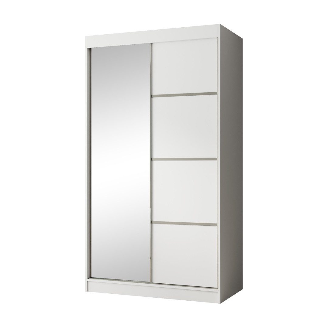 Beautysofa Schiebetürenschrank PACO (120 cm Schrank günstig online kaufen