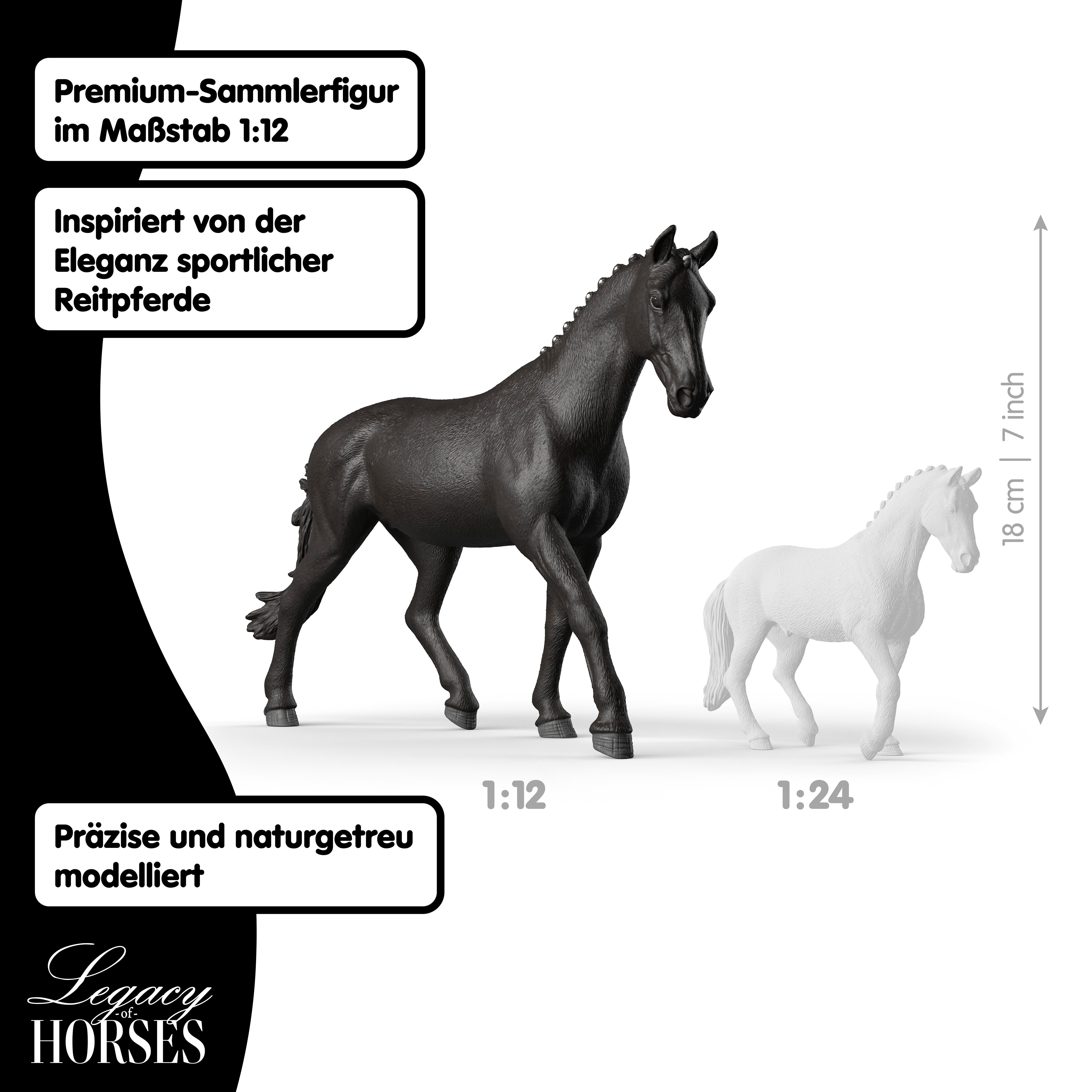 Schleich® Spielfigur Legacy of Horses, Sonata Trakehner Stute, 1:12 (72235), Sammelfigur für Erwachsene, Höhe: ca. 18 cm – Bild 4 von 5