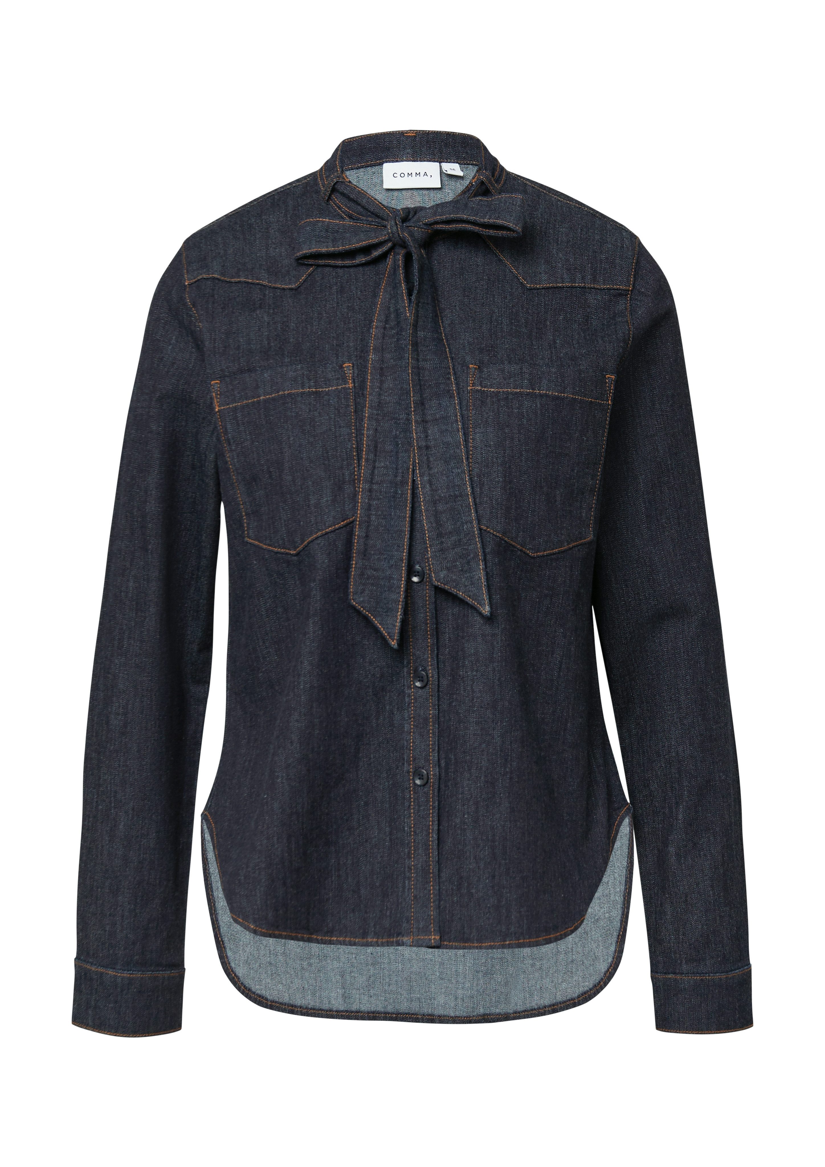 comma Langarmbluse günstig online kaufen