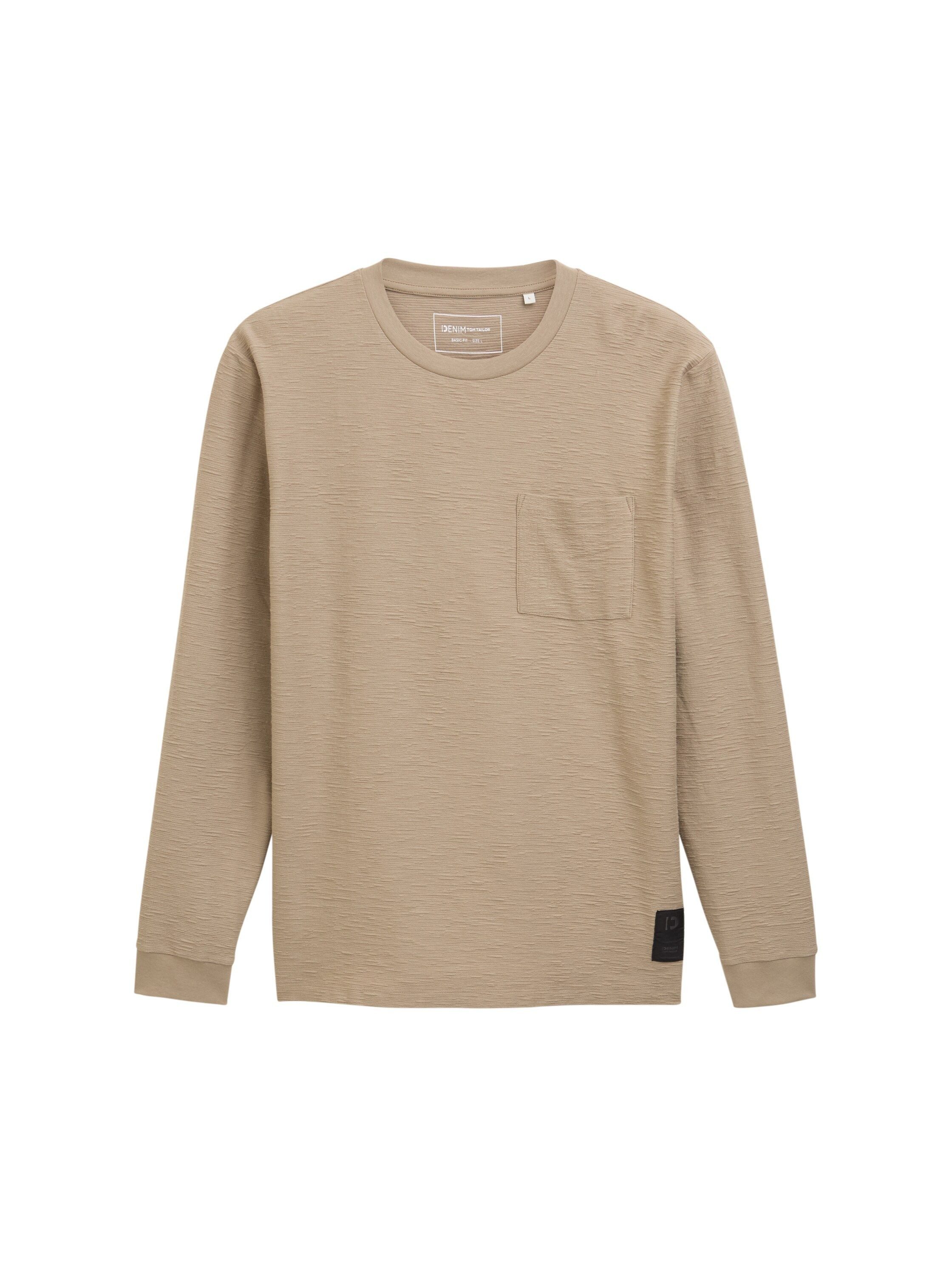 TOM TAILOR Denim Langarmshirt
