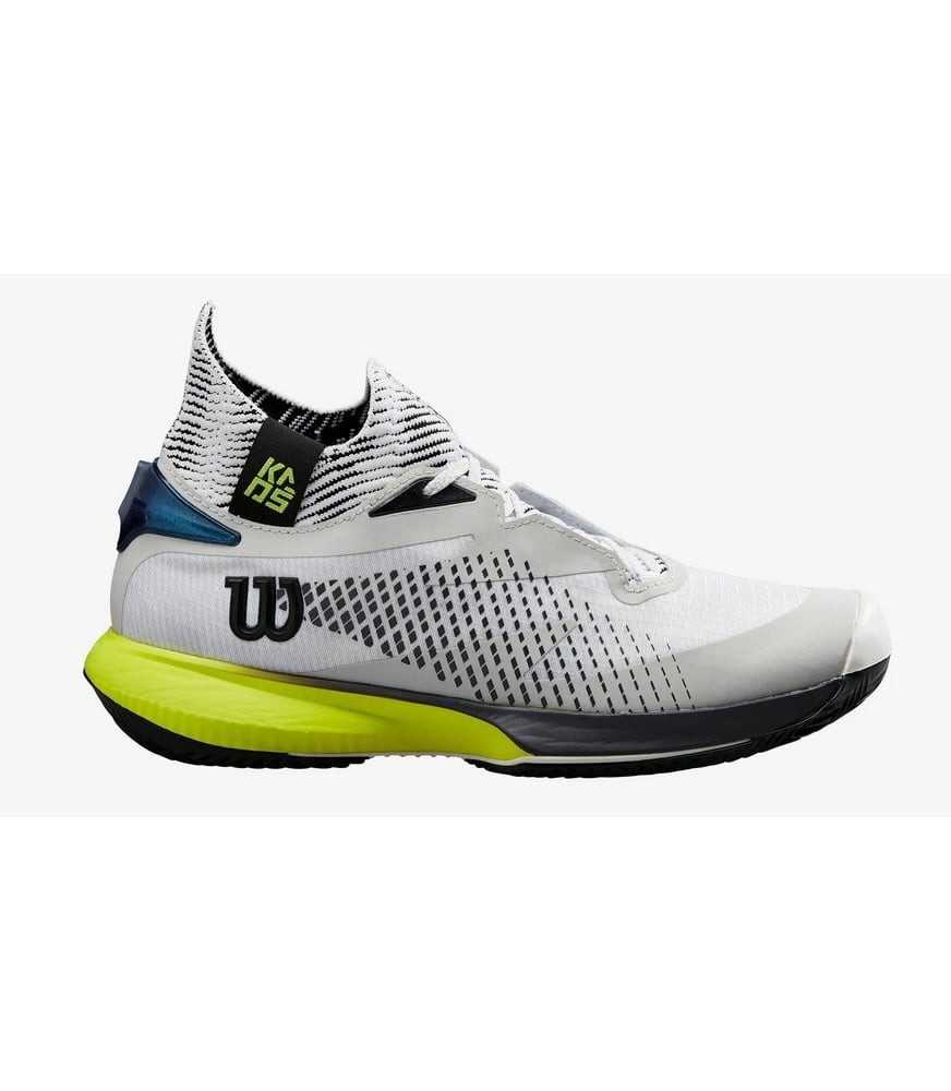 Wilson Kaos Rapide SFT Clay/Sandplatz 2024 grau/lime Herren Tennisschuh günstig online kaufen