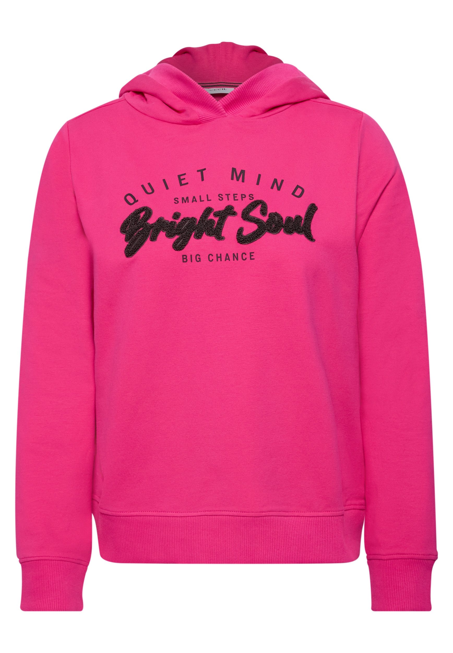 CECIL Hoodie TOS Hoody w. Teddy Embroidery