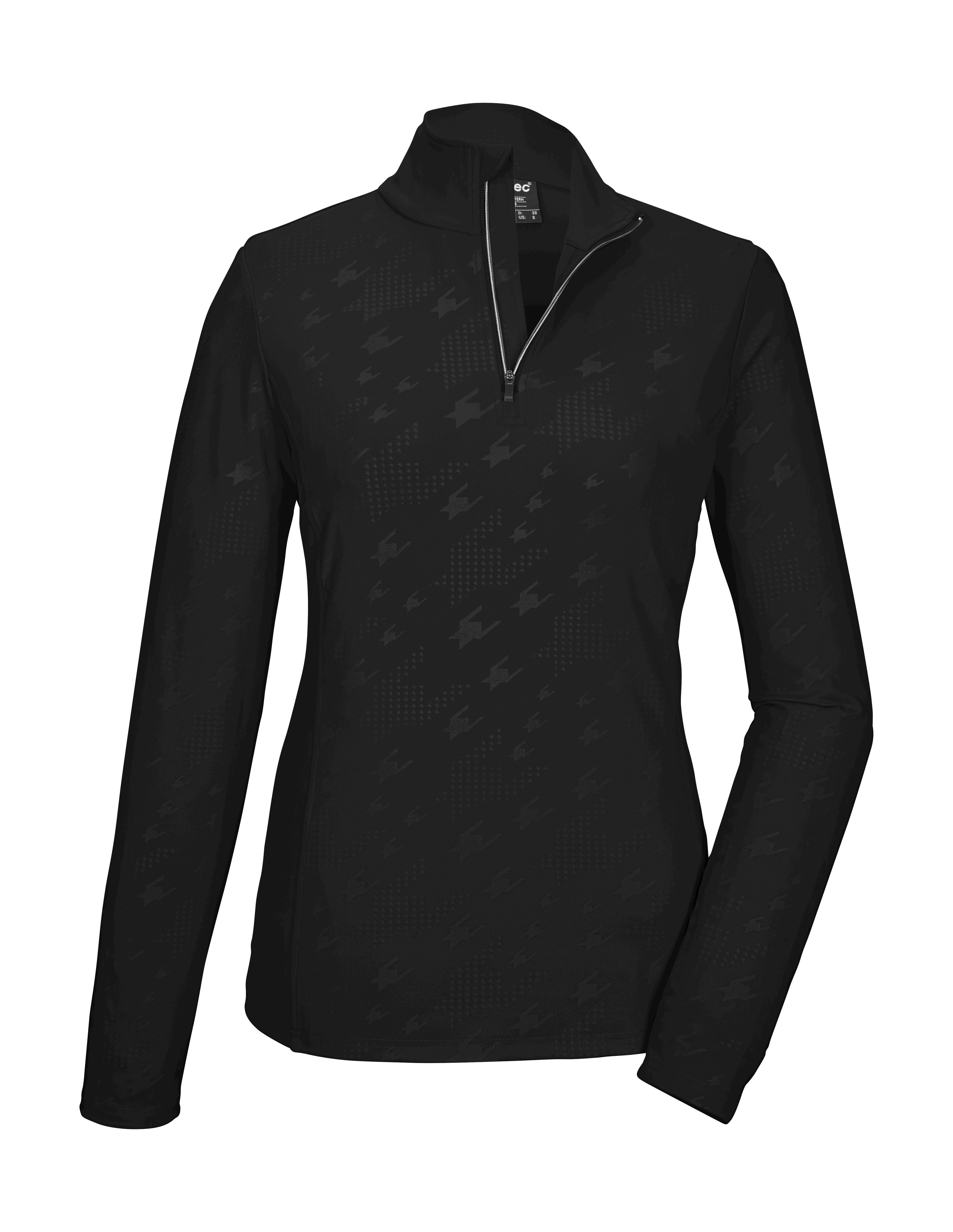 Killtec Langarmshirt KSW 54 WMN schwarz LS SHRT