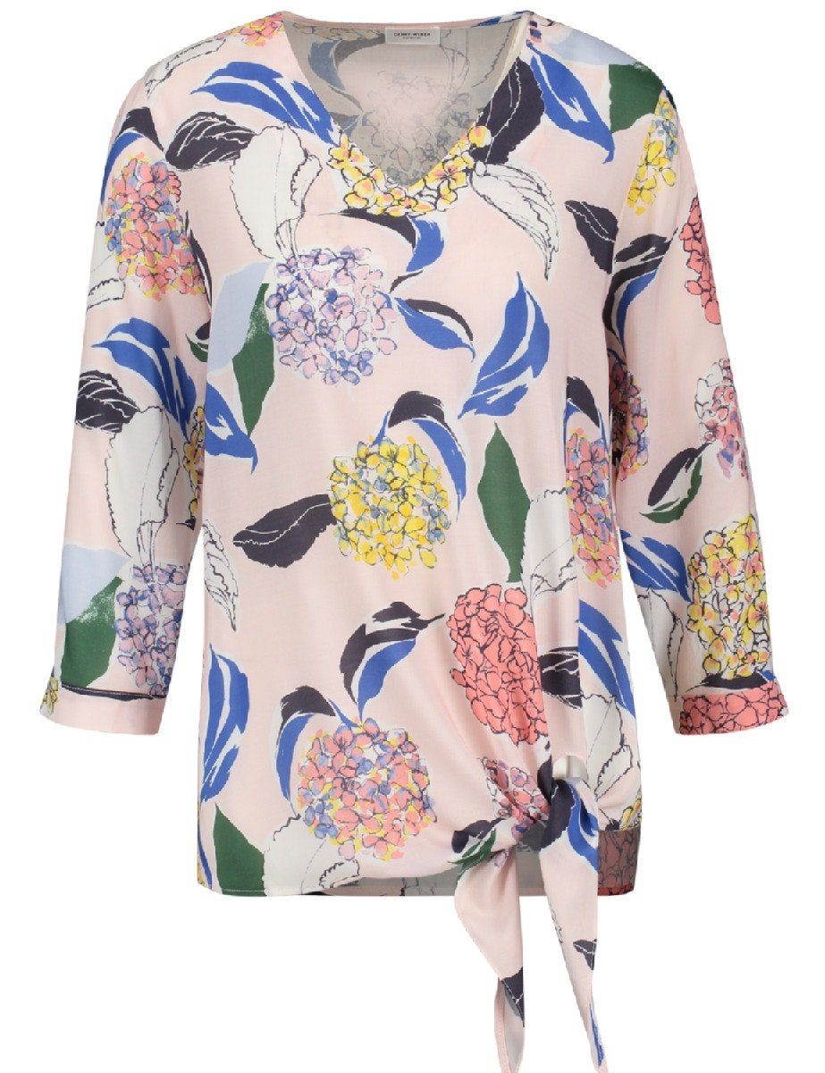 Klassische Bluse Bluse 3/4 Arm