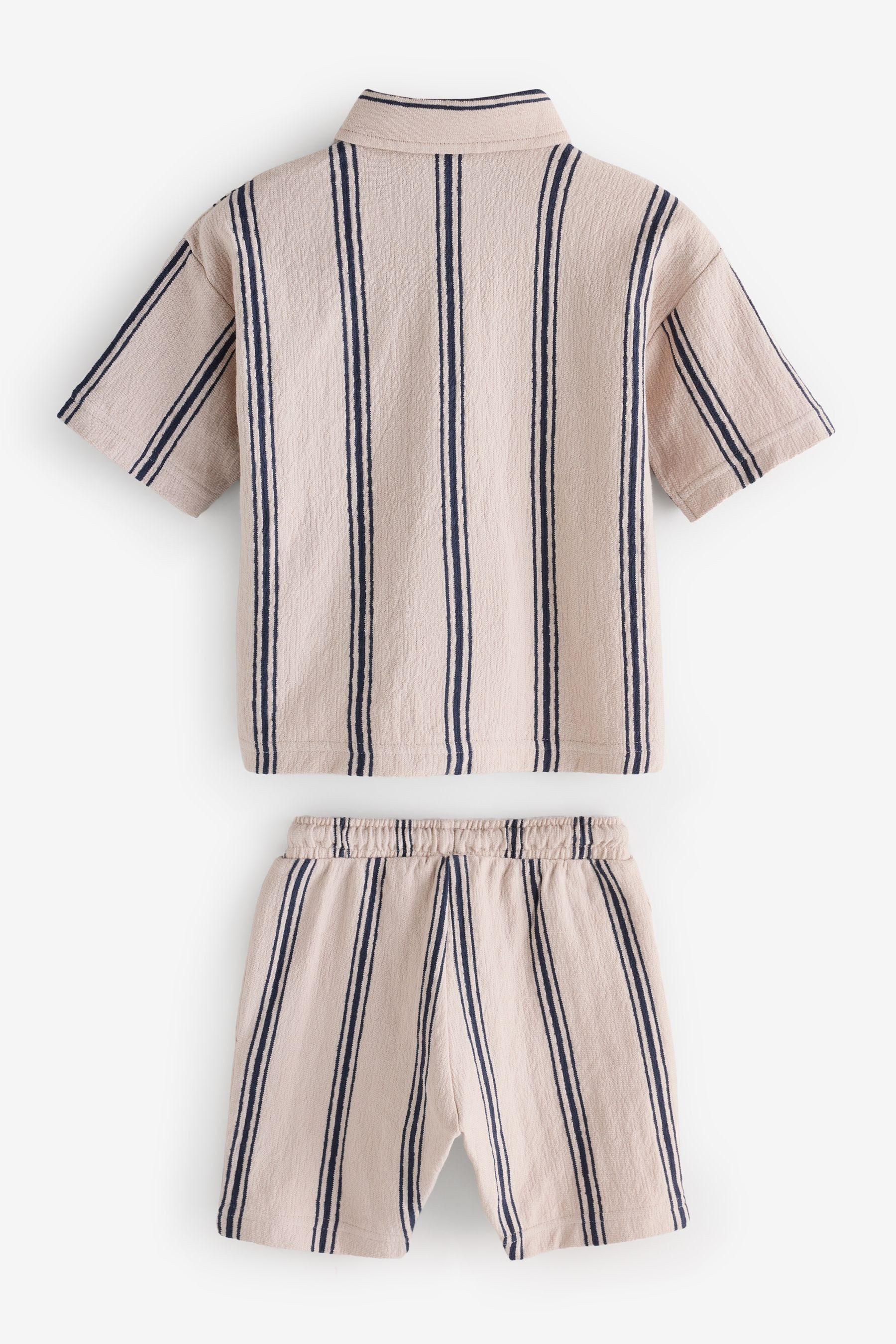 Next T-Shirt & Shorts Kurzarmhemd und Shorts aus 100 % Baumwolle, Set (2-tlg)