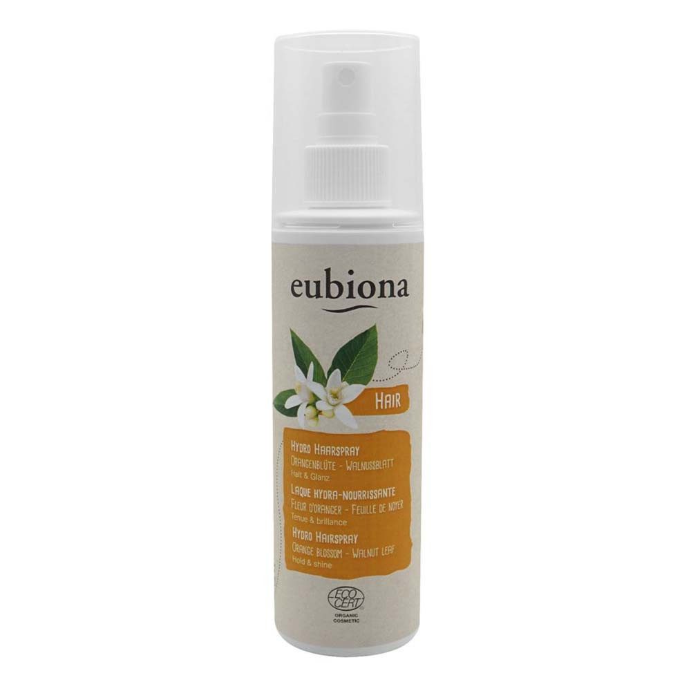 eubiona Haarspray Hydro Haarspray - Orangenblüte-Walnuss 200ml
