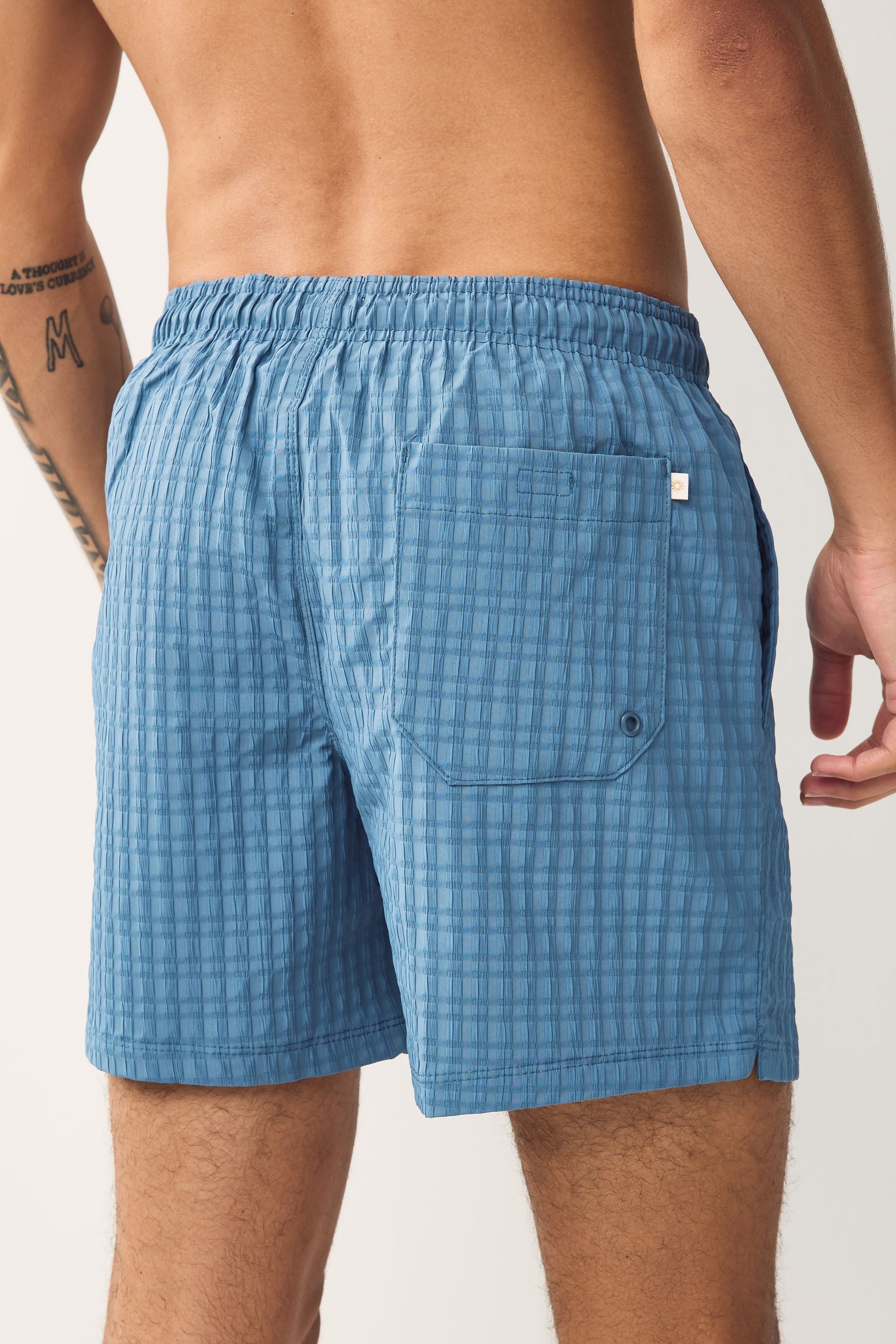 Next Badeshorts Badeshorts mit Waffelstruktur (1-St)