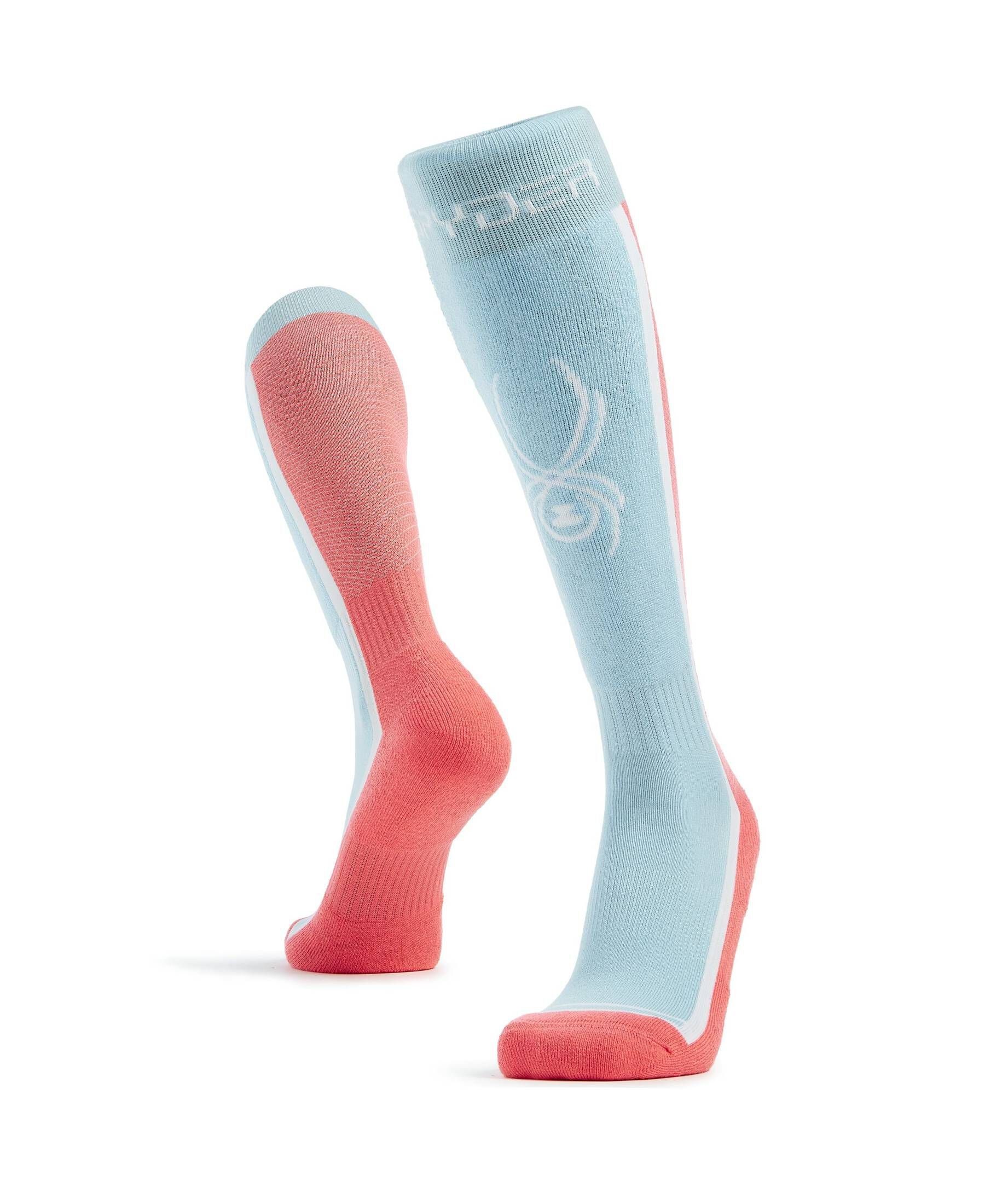 Damen Ski-Socken Skisocken hellblau SWEEP Spyder (299)