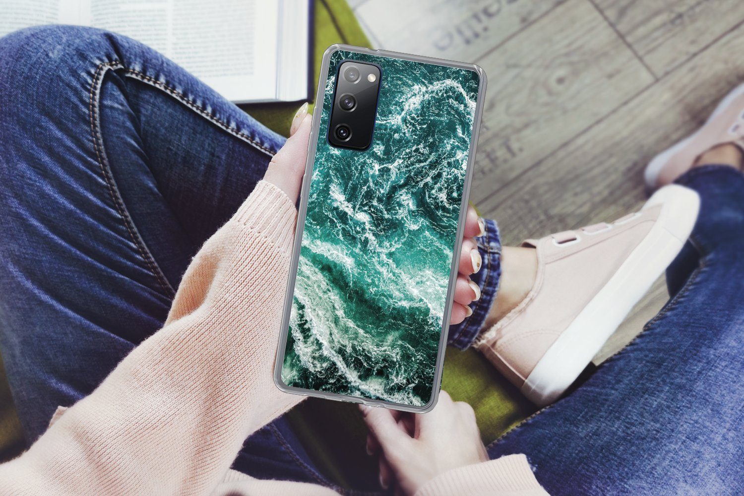 MuchoWow Handyhülle für Samsung Galaxy S20 FE Marmor - Gemustert - Natursteine, Phone Case, Silikon, Schutzhülle Dünn