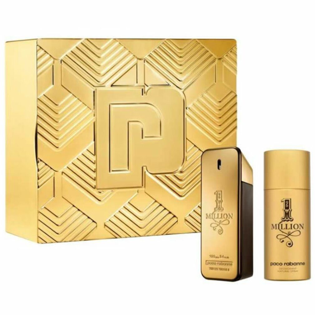 Duft-Set Paco 1 Million Eau De Toilette Spray 100ml Christmas Set
