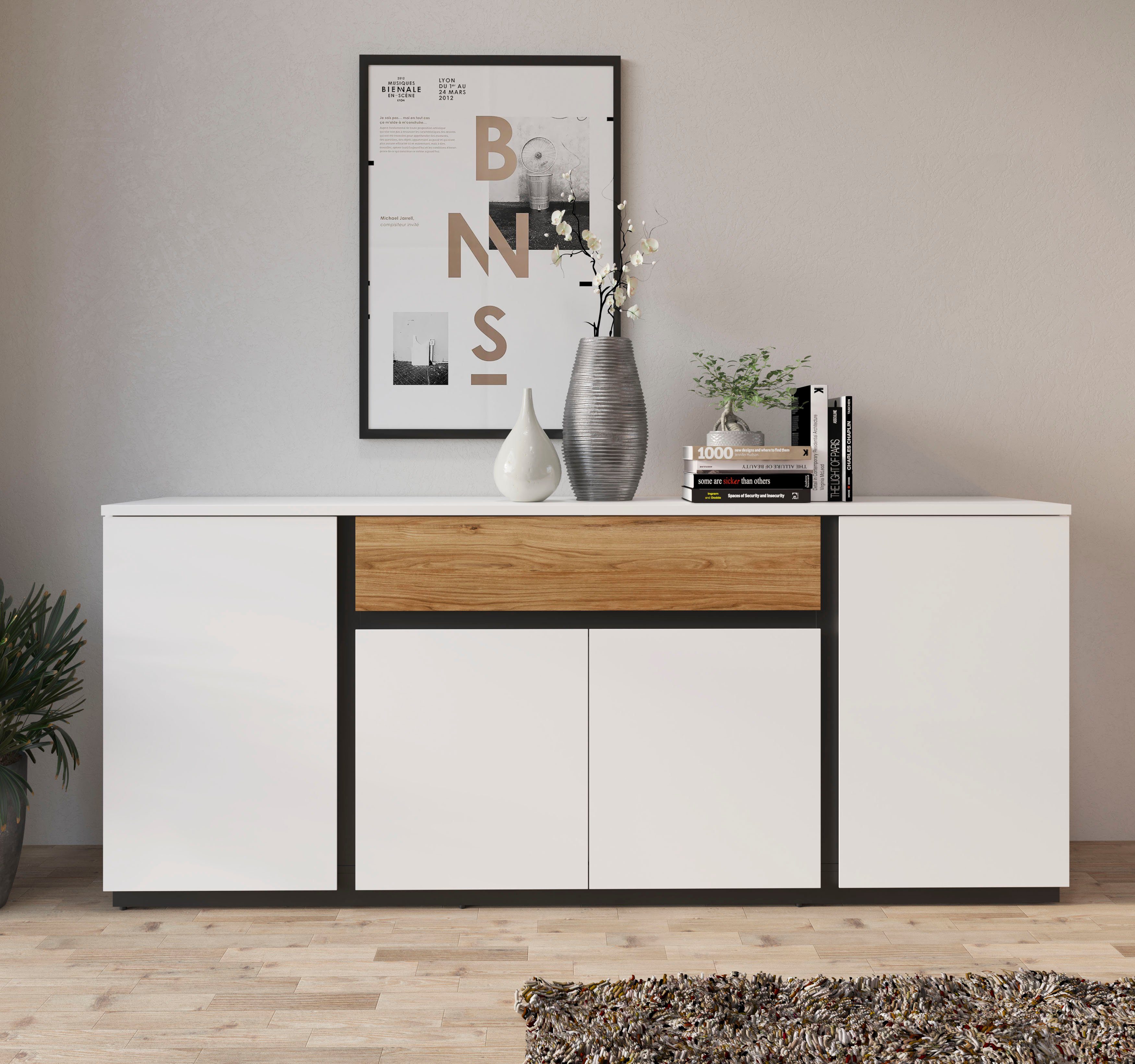 INOSIGN Sideboard Novena, Breite 209 cm