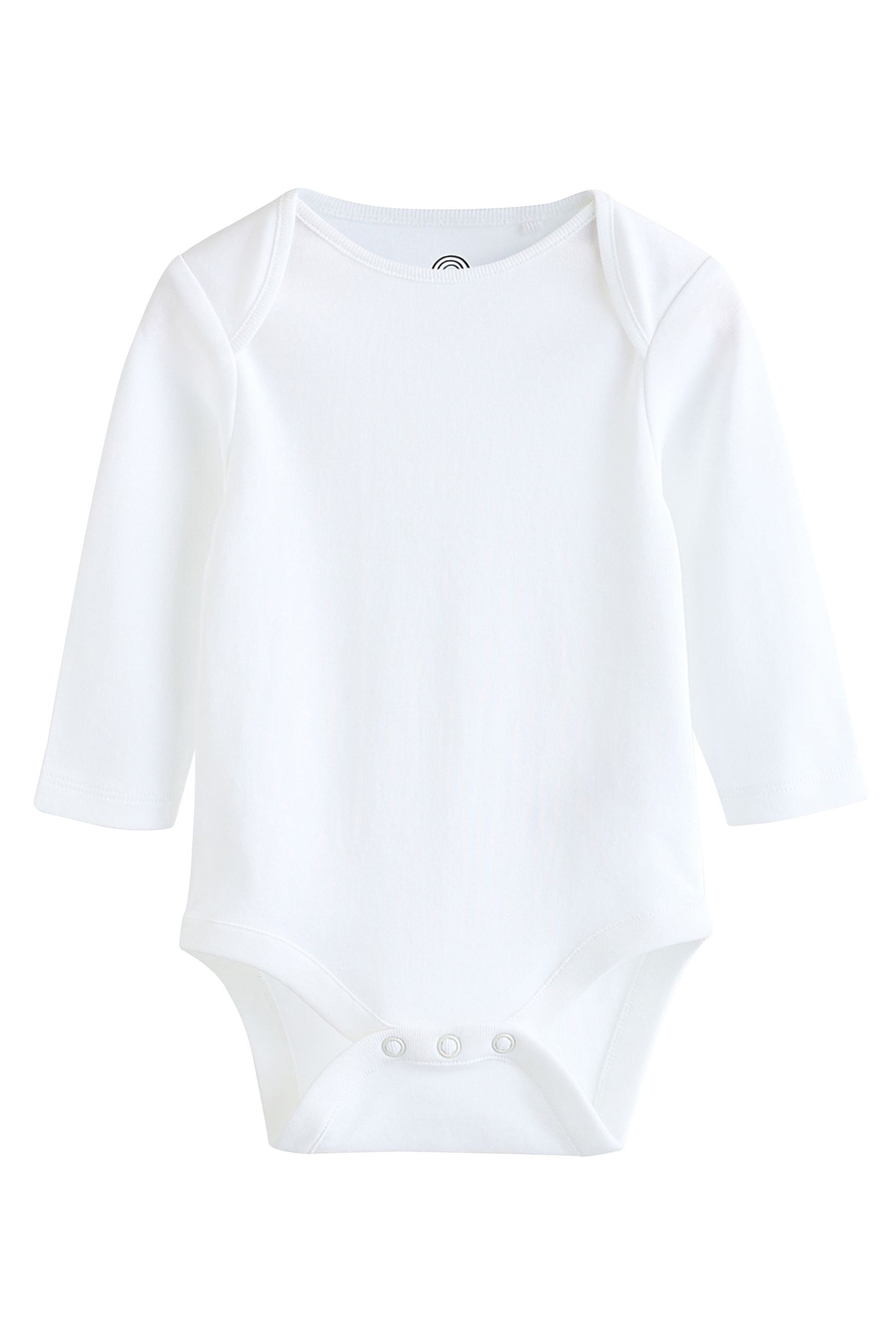 Next Langarmbody Langärmelige Babybodys im 5er-Pack (5-tlg)