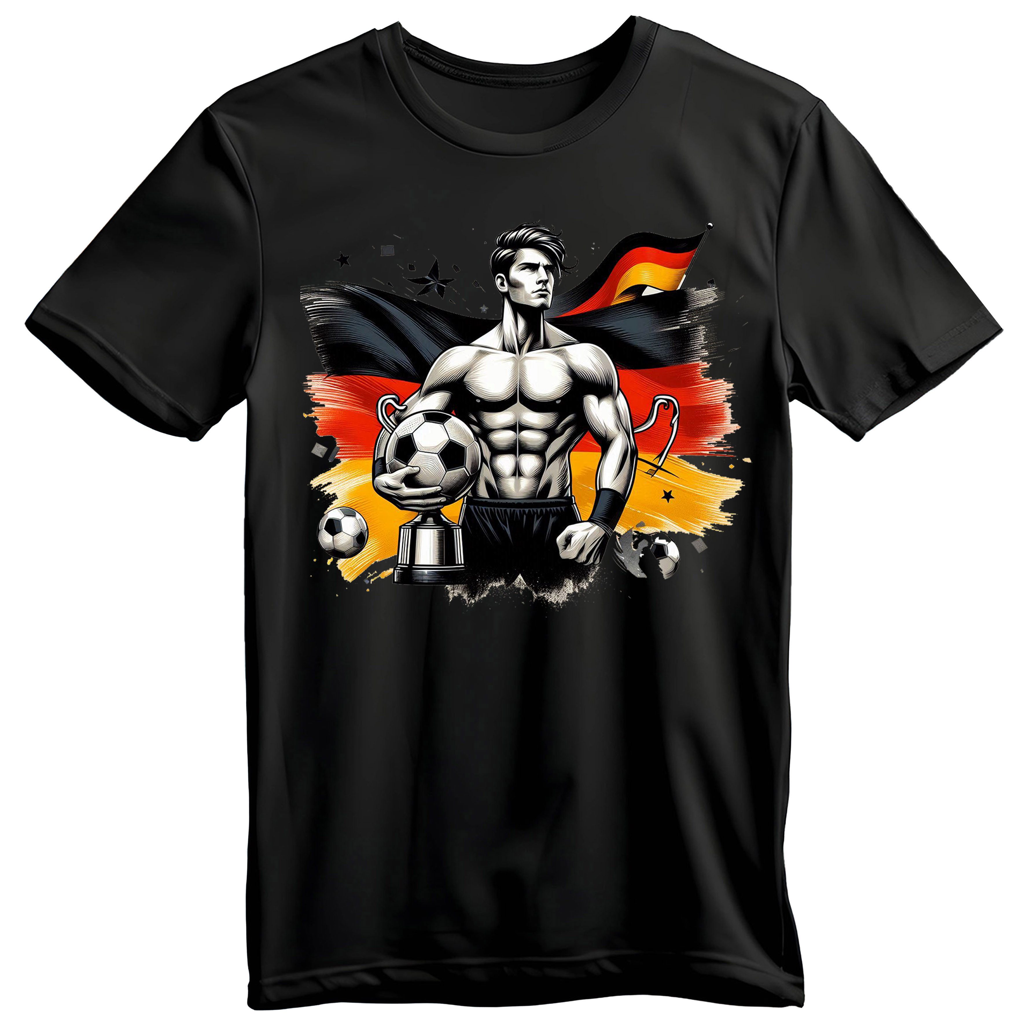 Banco T-Shirt Herren Fußball EM Deutschland günstig online kaufen