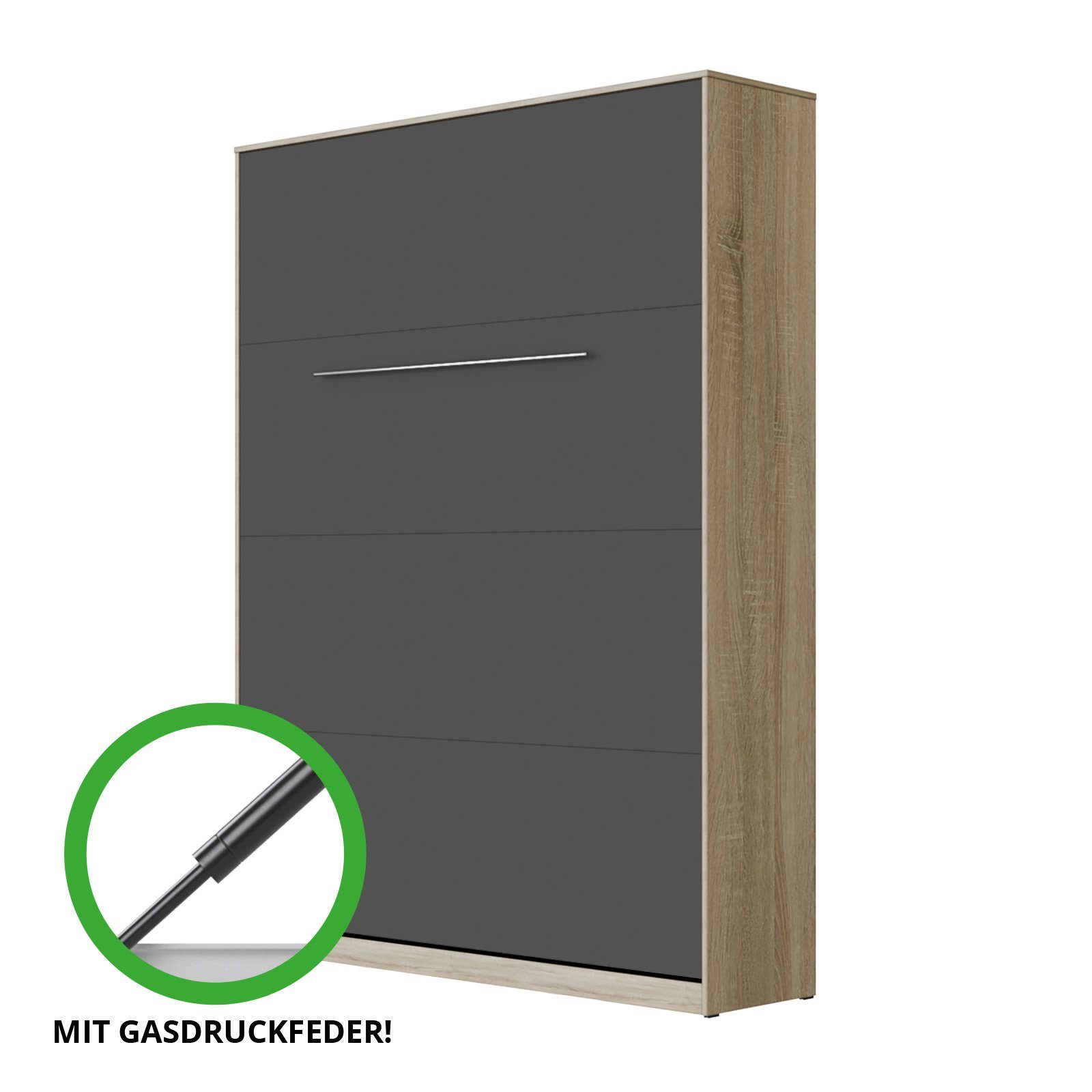 SMARTBett Schrankbett SMARTBett Standard 140x200 Vertikal/Hoch günstig online kaufen