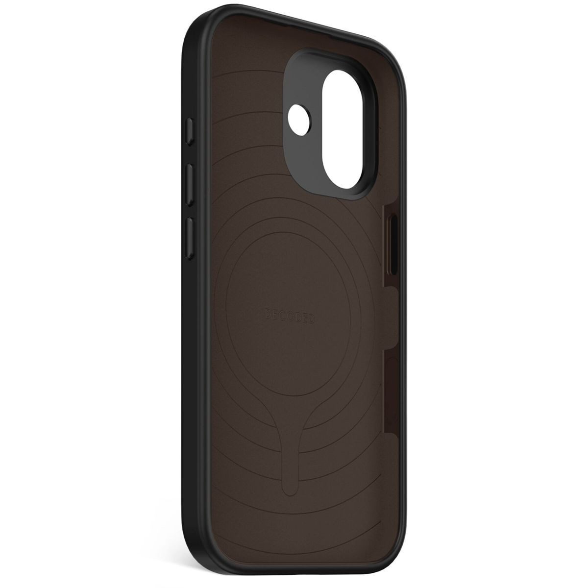 DECODED Smartphone-Hülle AntiMicrobial Silicone Backcover iPhone 17 Phantom